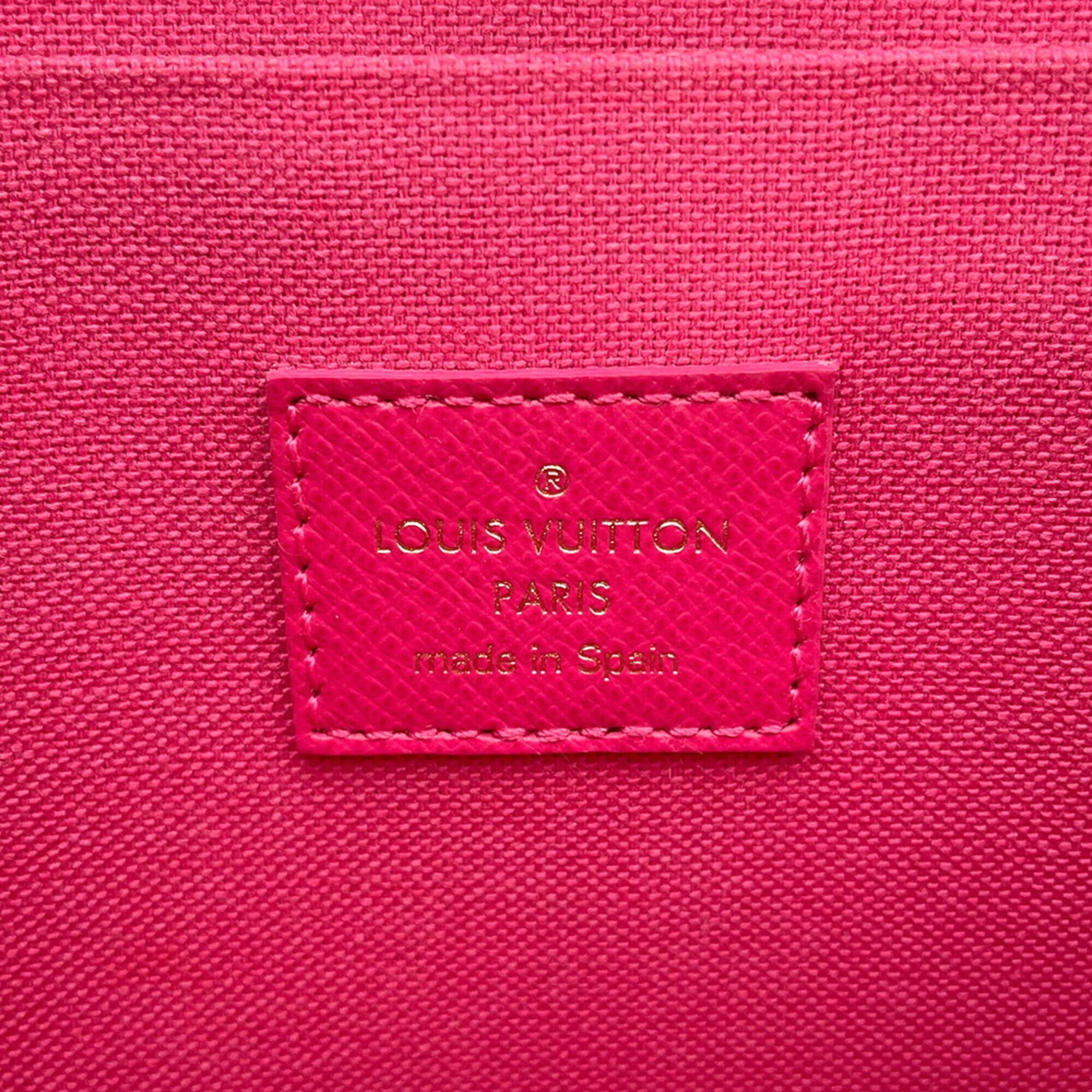 Louis Vuitton Monogram Brown Monogram Chain/Shoulder Wallet (Pre-Owned)
