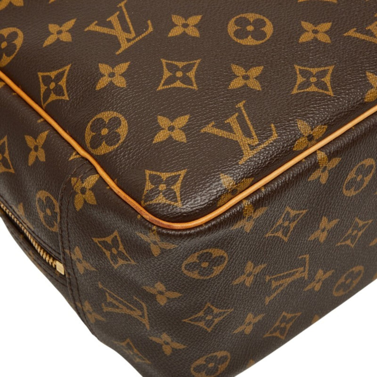Louis Vuitton Brown Monogram Pvc Leather Handbag (Pre-Owned)