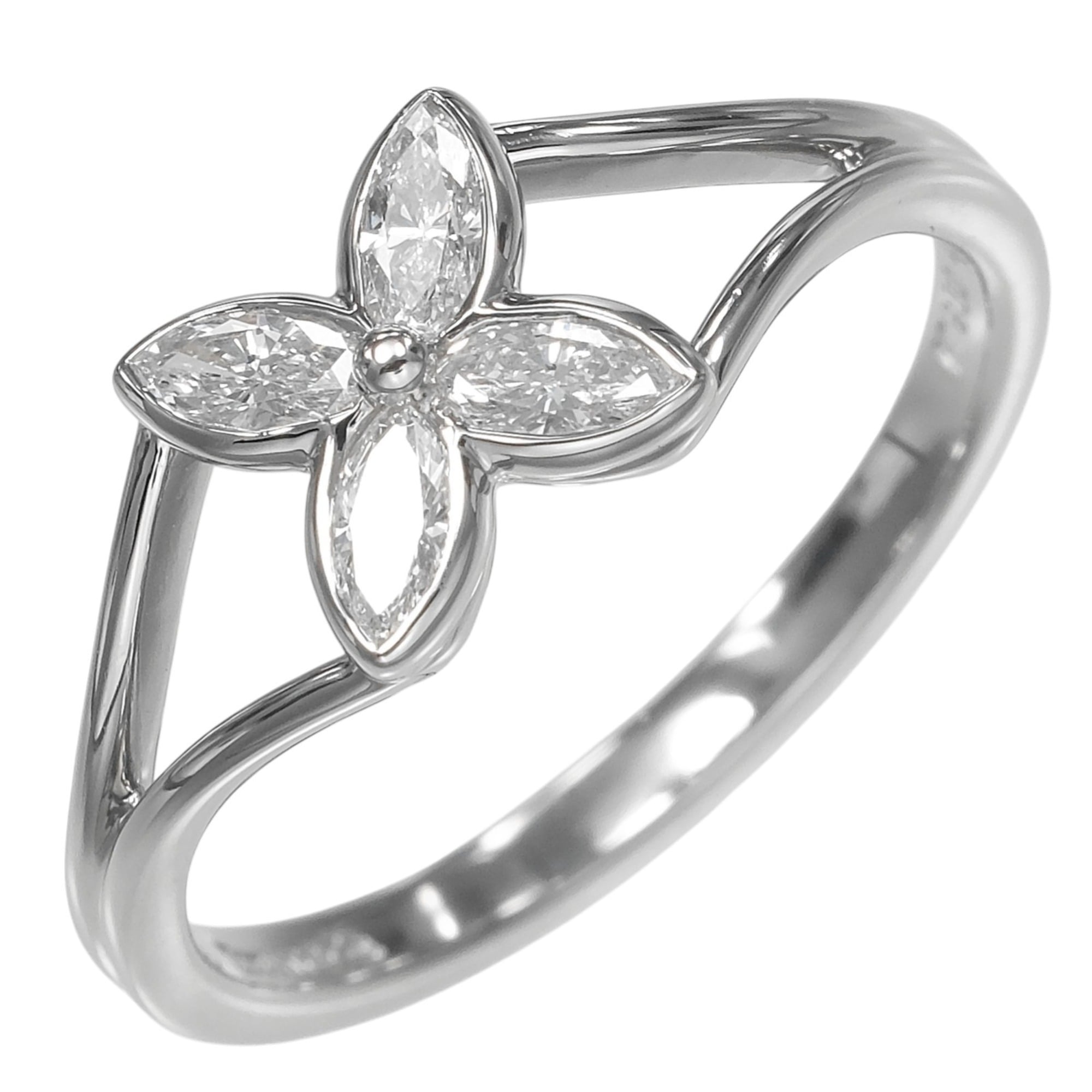 Tiffany Silver Platinum 950 Band Ring (Pre-Owned)