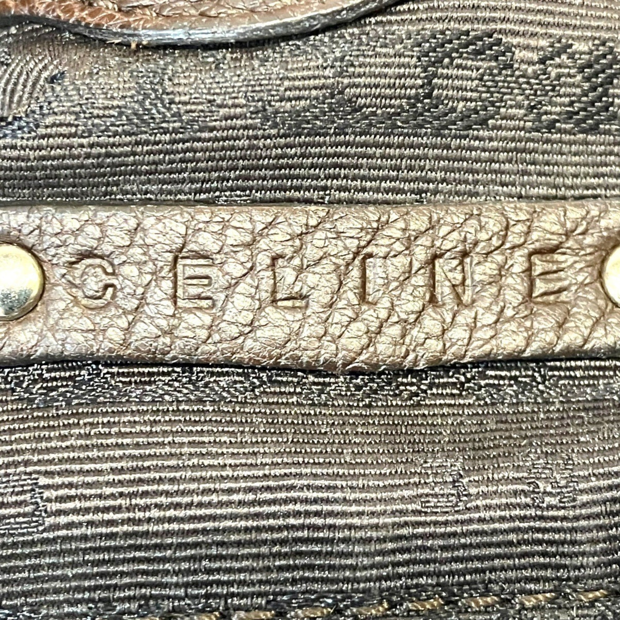 Celine Dark Brown Leather Handbag (Pre-Owned)
