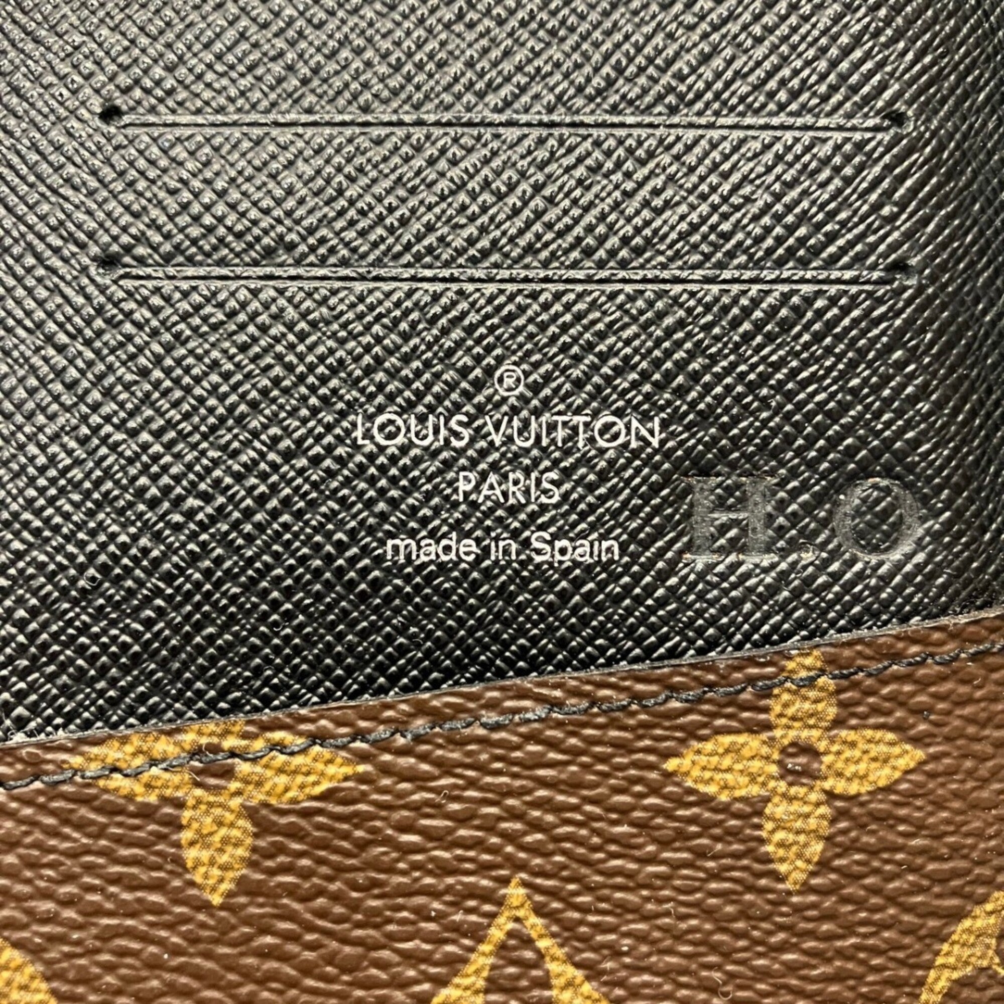 Louis Vuitton Brown Pvc Long Wallet (Bi-Fold) (Pre-Owned)