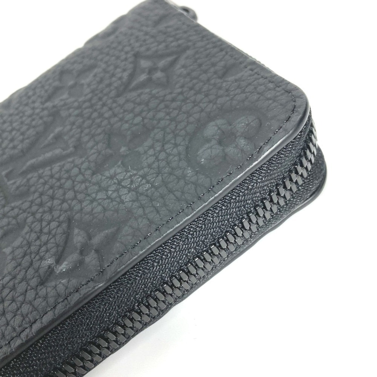 Louis Vuitton Monogram Black Monogram Noir Monogram Long Bill Wallet (Bi-Fold) (Pre-Owned)
