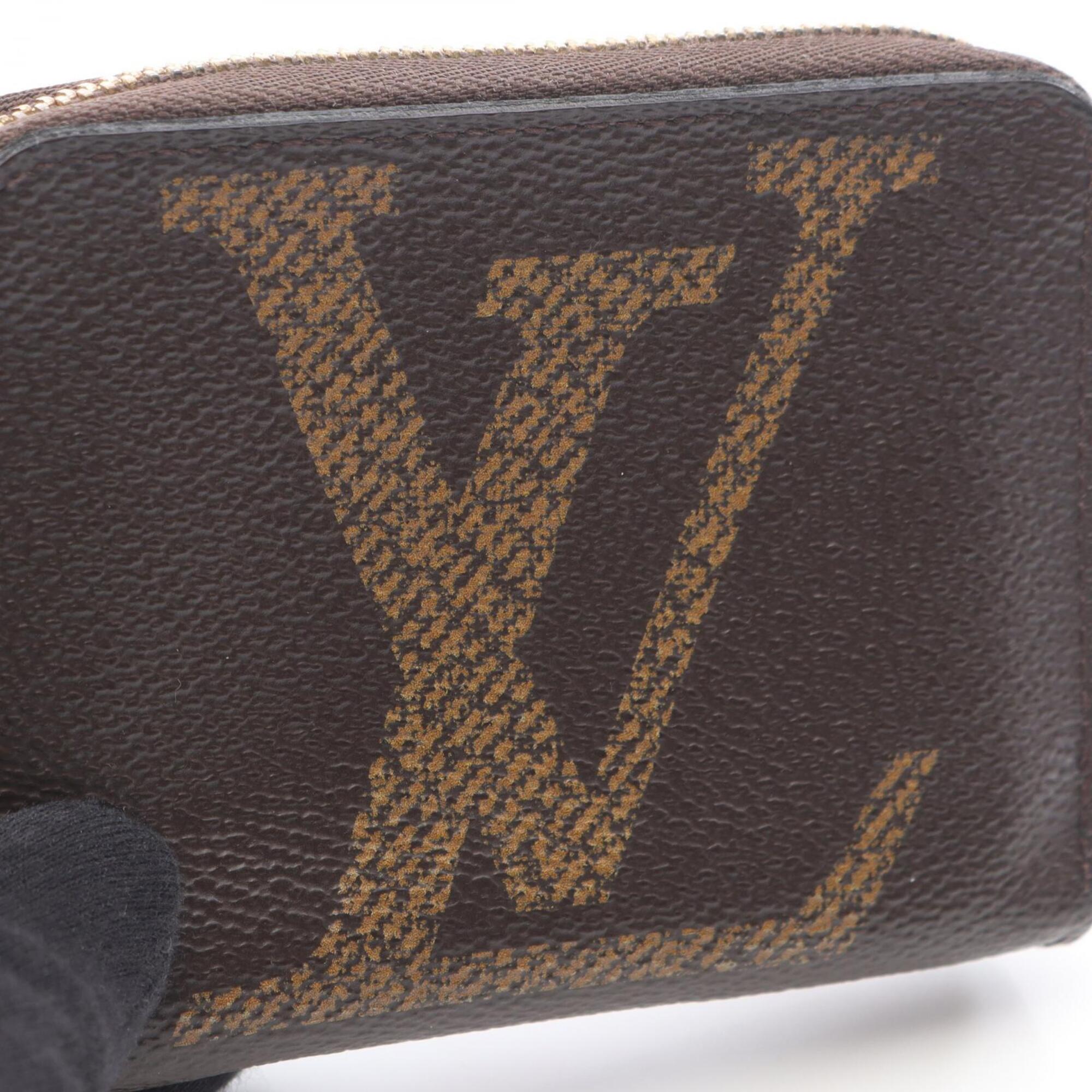 Louis Vuitton Brown Pvc Coin Purse/Coin Case (Pre-Owned)