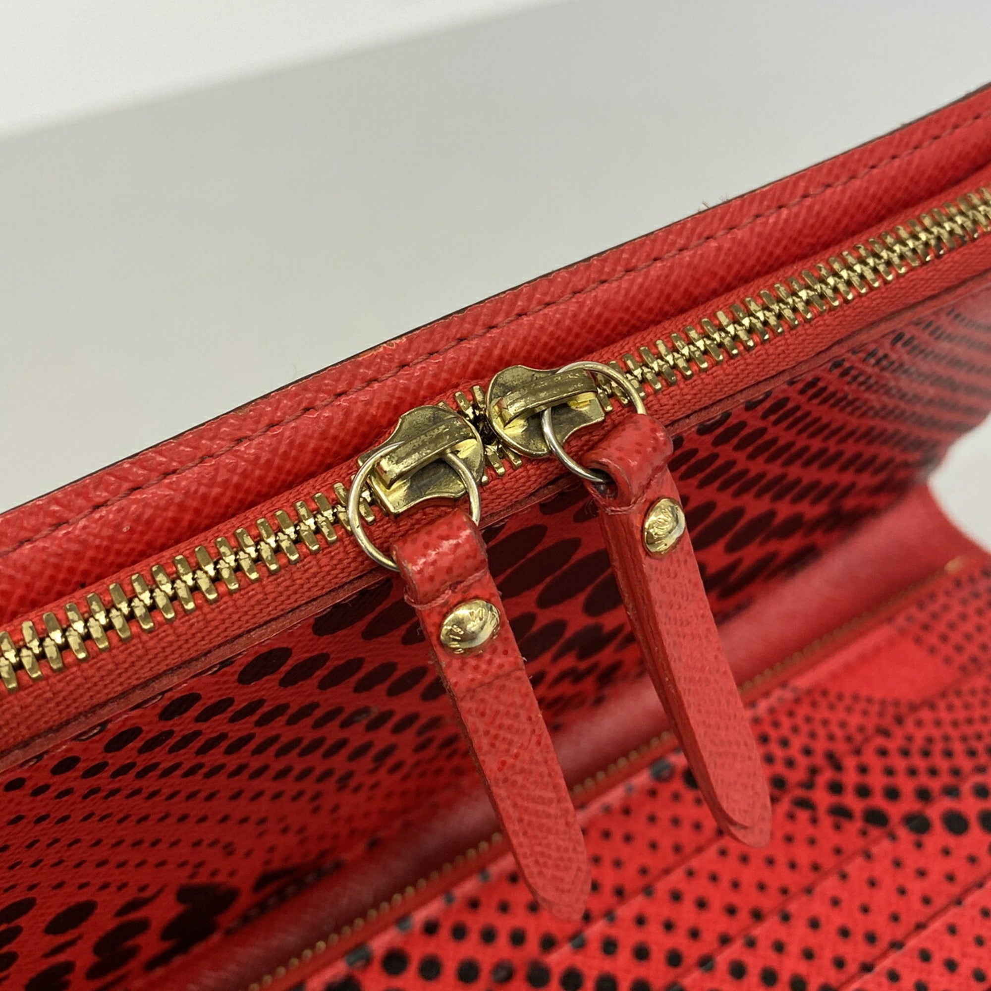 Louis Vuitton Rouge Long Wallet (Bi-Fold) (Pre-Owned)