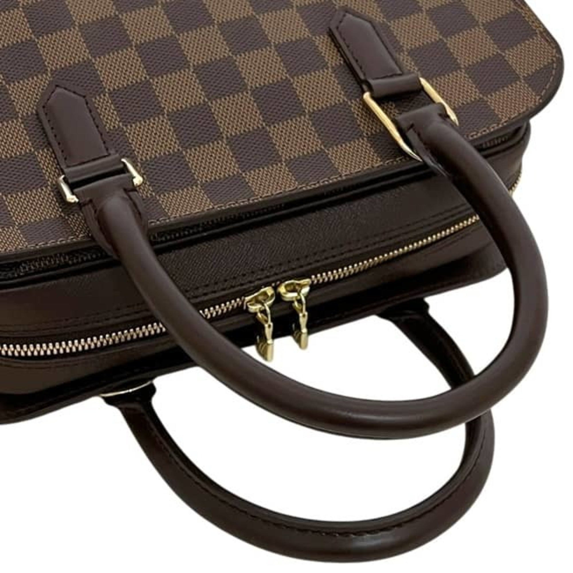Louis Vuitton Damier Brown Damier Canvas Ebene Damier Canvas Handbag (Pre-Owned)