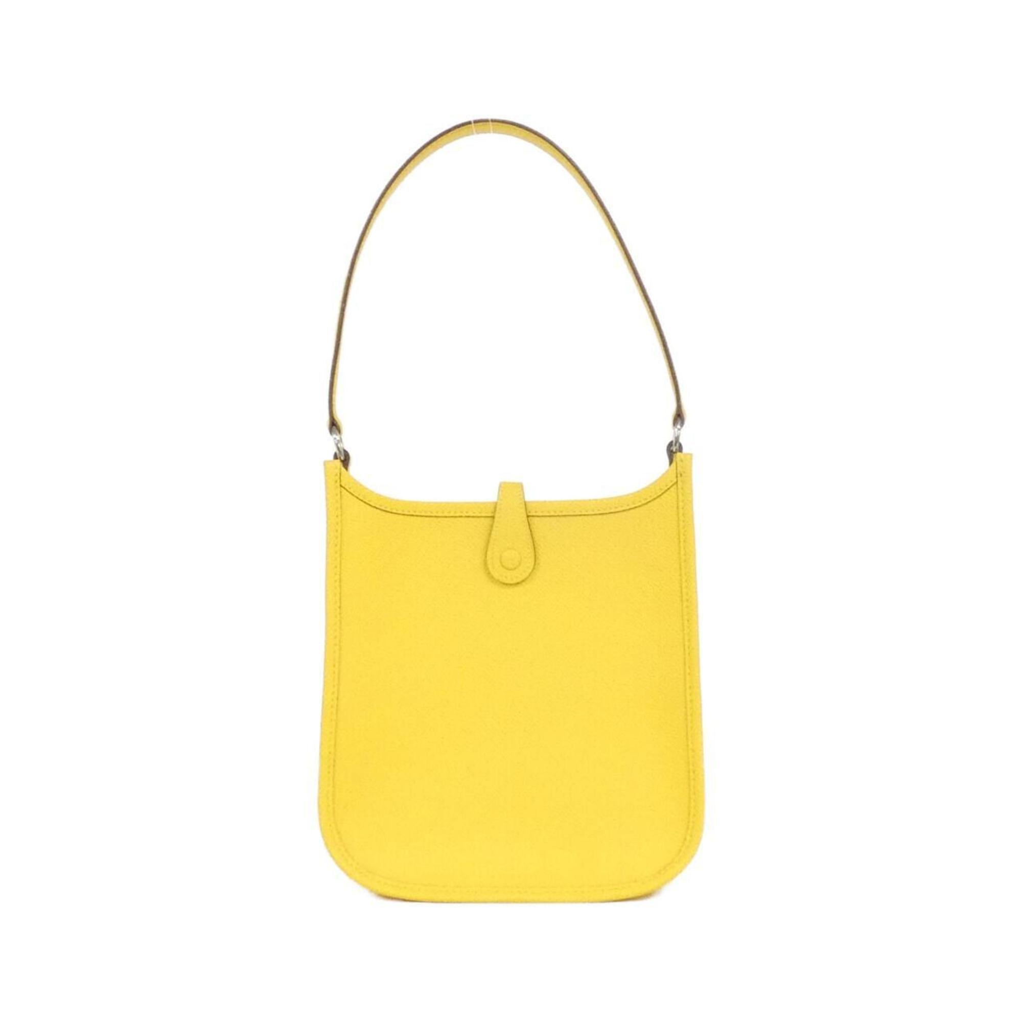 Hermes Jaune Epsom Leather Shoulder Bag (Pre-Owned)