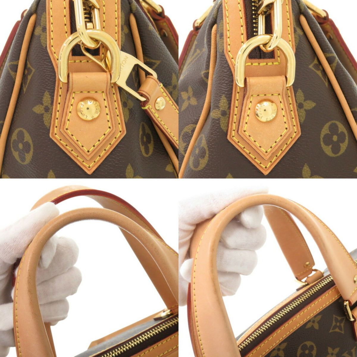 Louis Vuitton Monogram Brown Monogram Handbag (Pre-Owned)