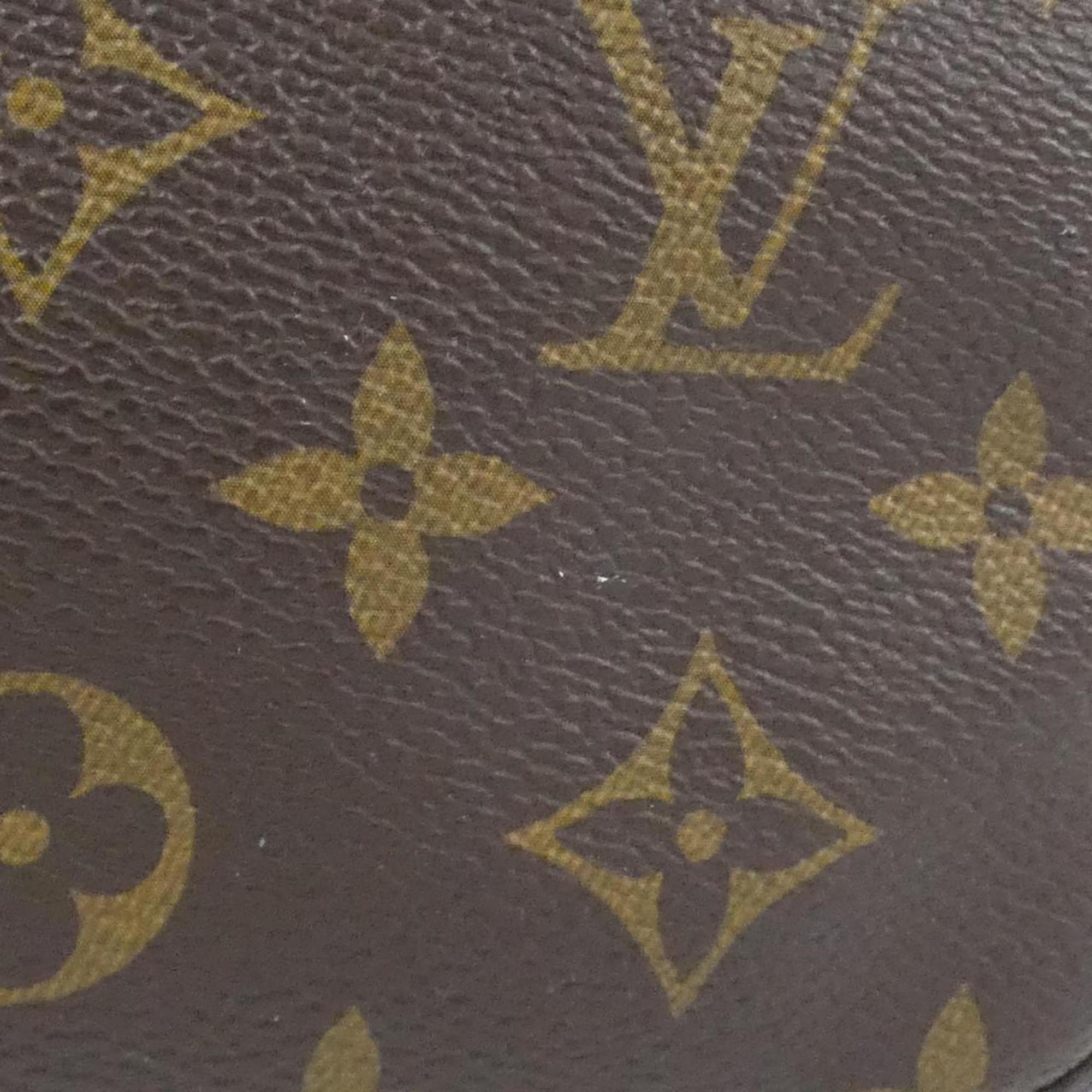 Louis Vuitton Marron Monogram Monogram Coated Canvas Pochette Pouch (Pre-Owned)