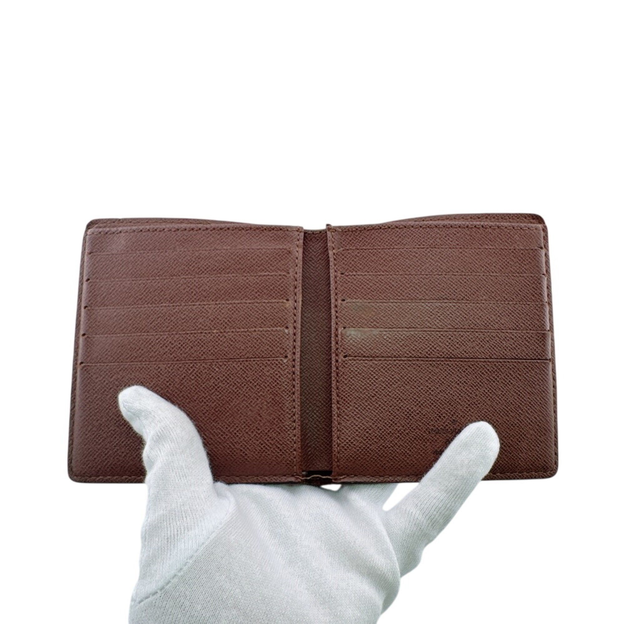 Louis Vuitton Brown Monogram Monogram Wallet (Bi-Fold) (Pre-Owned)