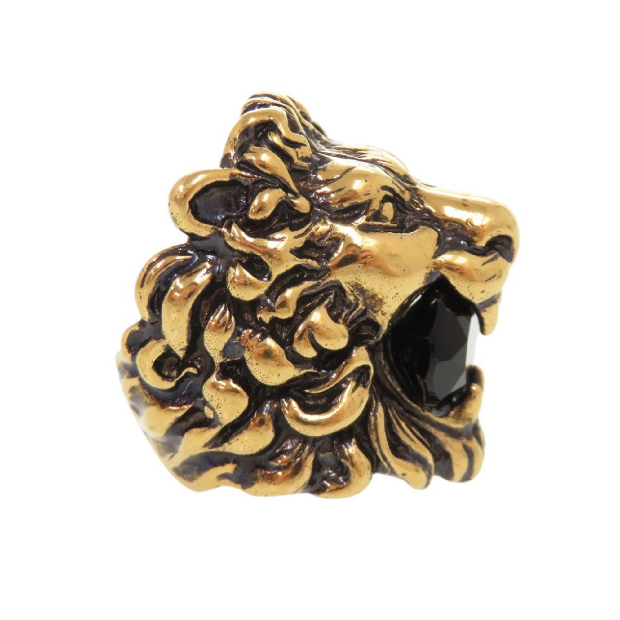 Gucci Gold Metal Band Ring (Pre-Owned)