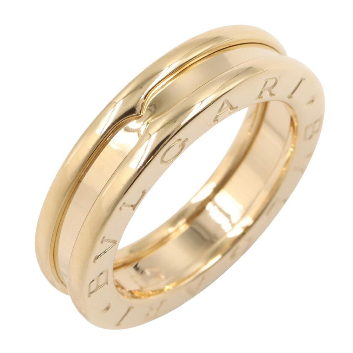 Bvlgari Gold Yellow Gold (18K) Band Ring (Pre-Owned)