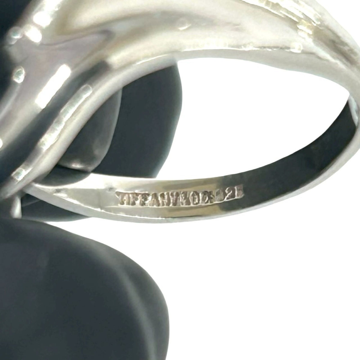 Tiffany Silver Silver 925 Band Ring (Pre-Owned)