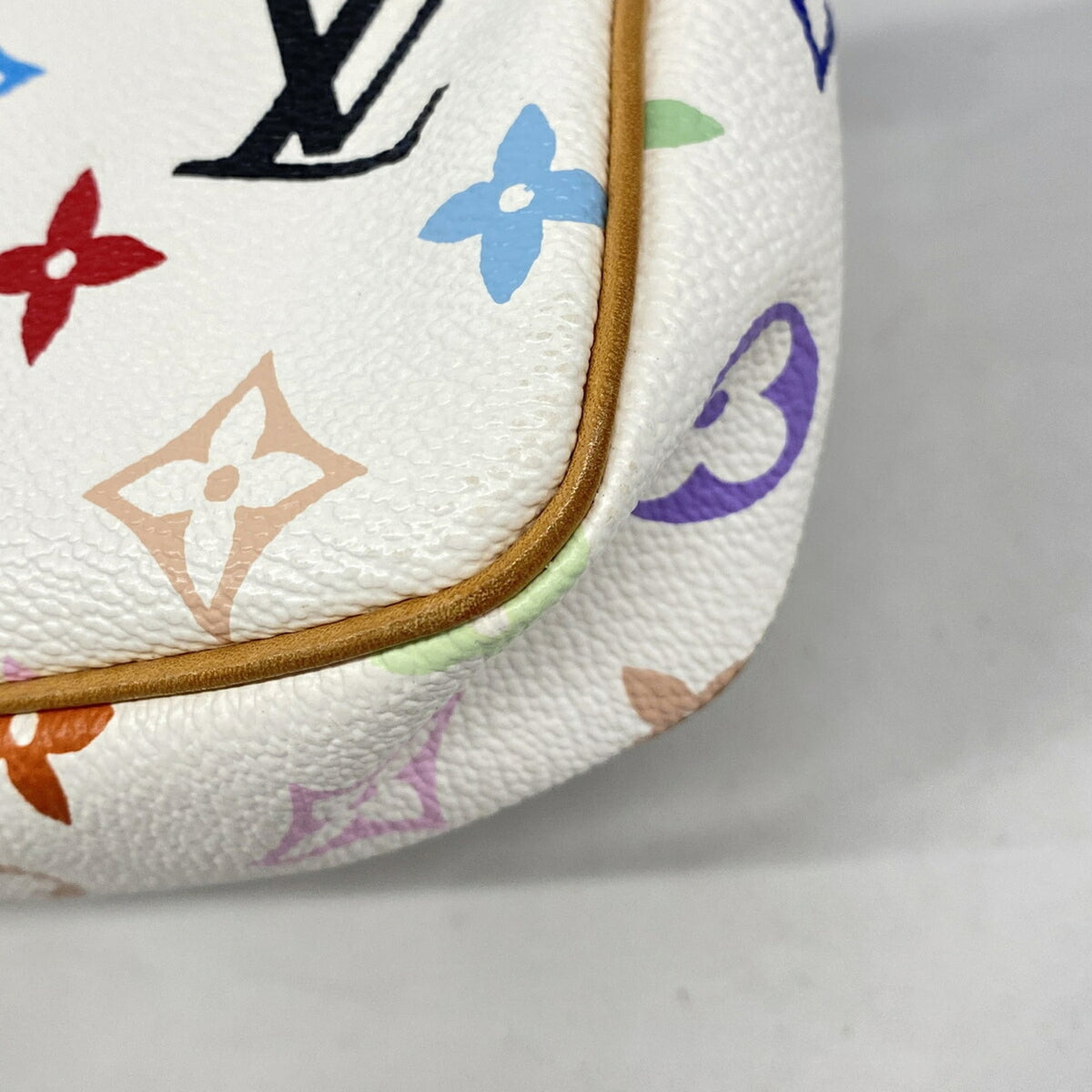 Louis Vuitton Blanc Pouch (Pre-Owned)