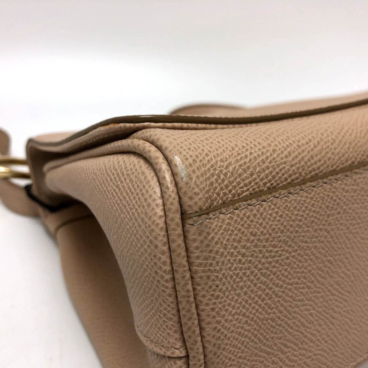Dolce & Gabbana Beige Leather Shoulder Bag (Pre-Owned)