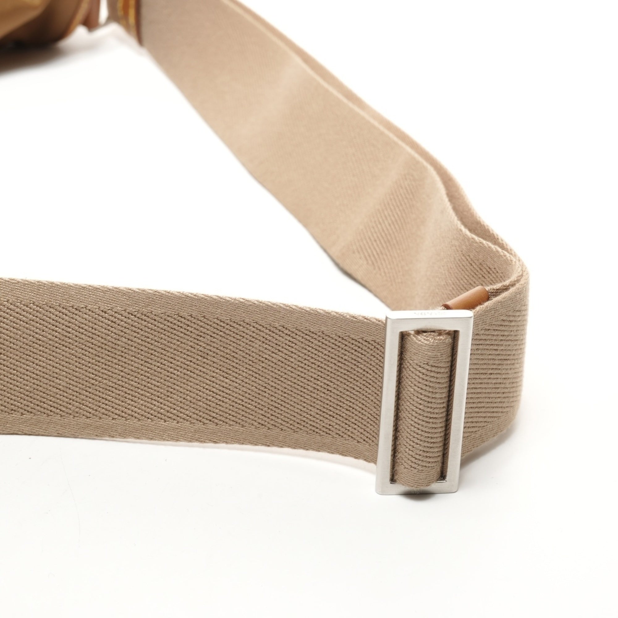 Prada Beige Nylon Shoulder Bag (Pre-Owned)
