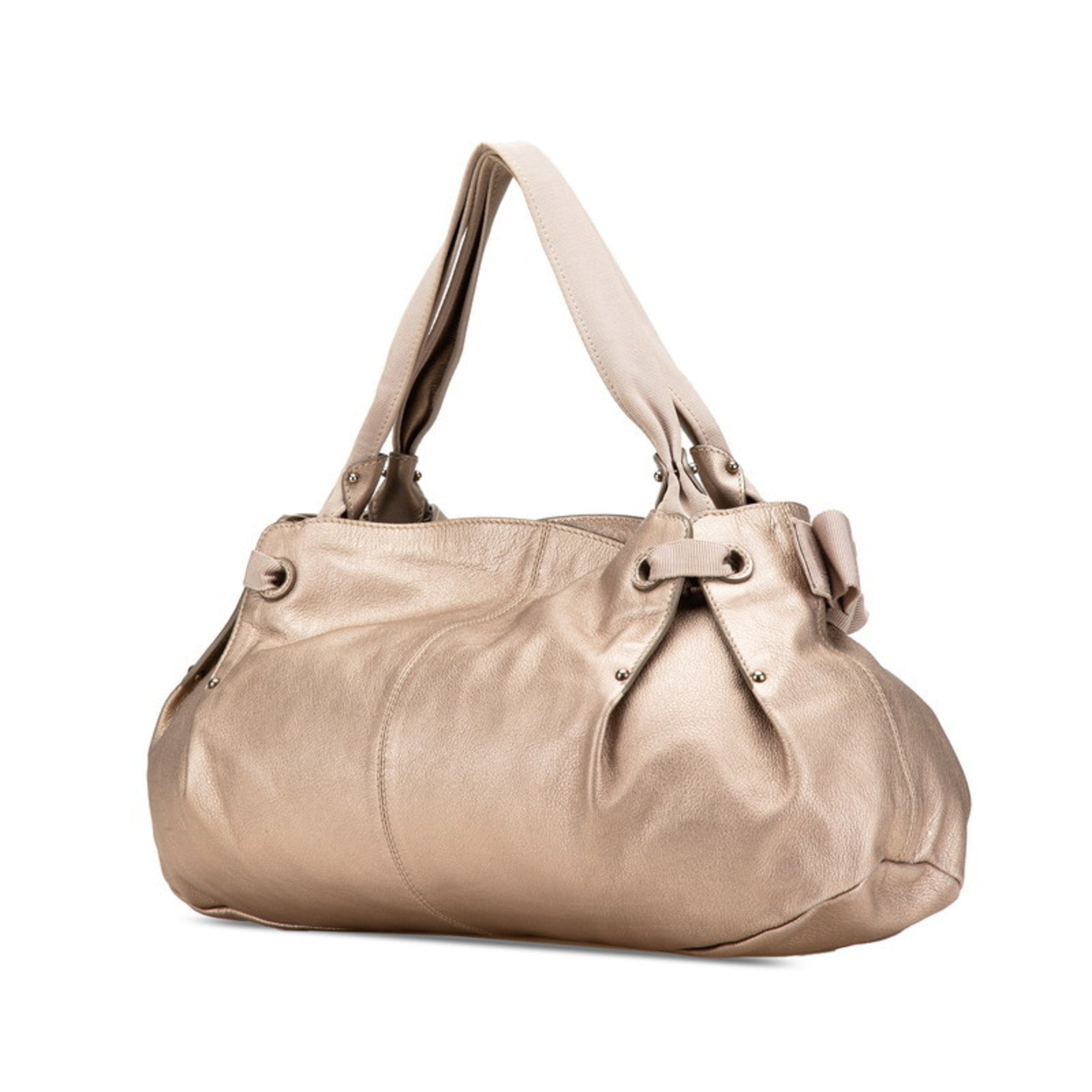 Salvatore Ferragamo Leather Tote Bag (Pre-Owned)