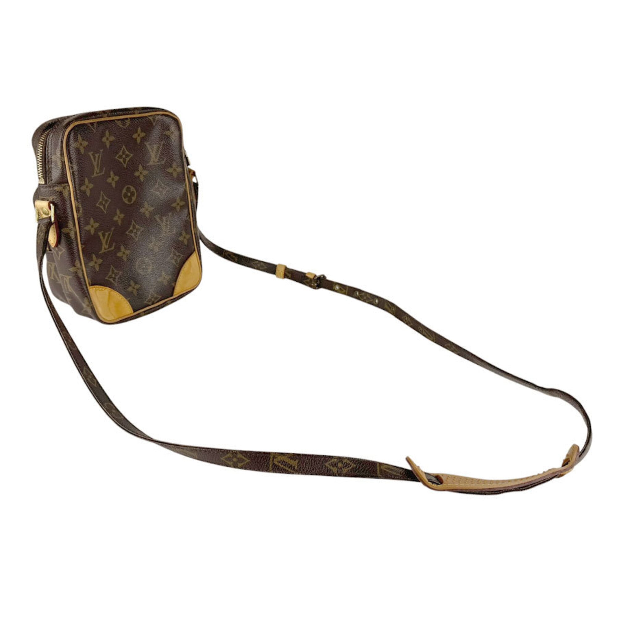 Louis Vuitton Brown Monogram Shoulder Bag (Pre-Owned)
