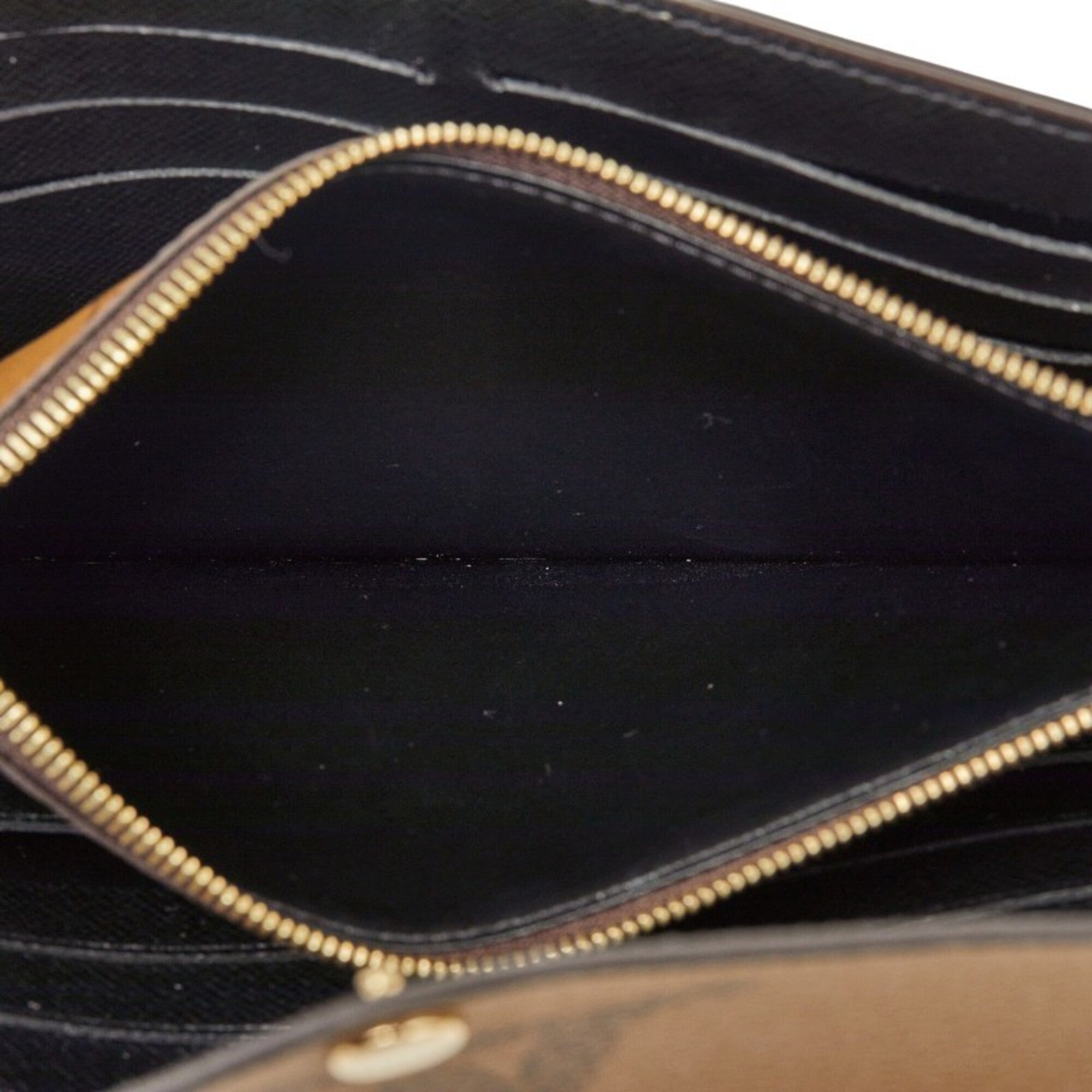 Louis Vuitton Monogram Brown Pvc Leather Long Wallet (Bi-Fold) (Pre-Owned)