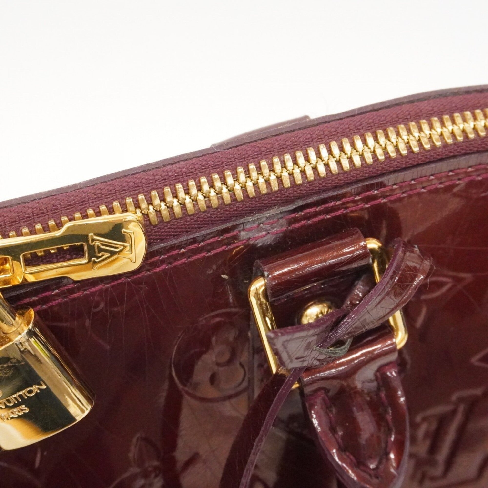 Louis Vuitton Rouge Fauviste Handbag (Pre-Owned)