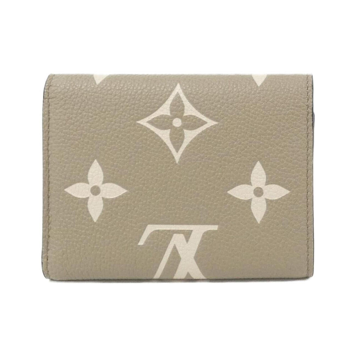 Louis Vuitton Cream Tourterelle Leather Wallet (Tri-Fold) (Pre-Owned)