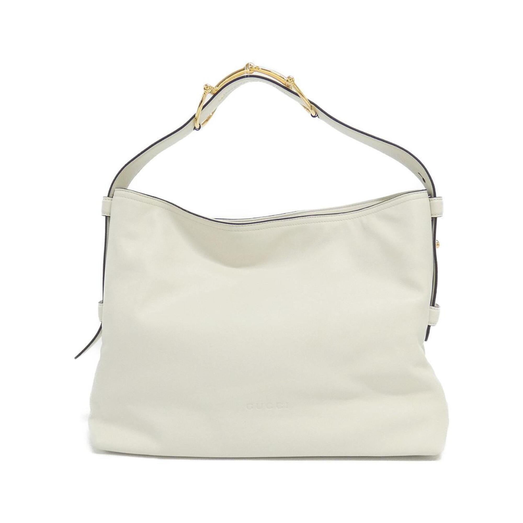 Gucci White Leather Handbag (Pre-Owned)