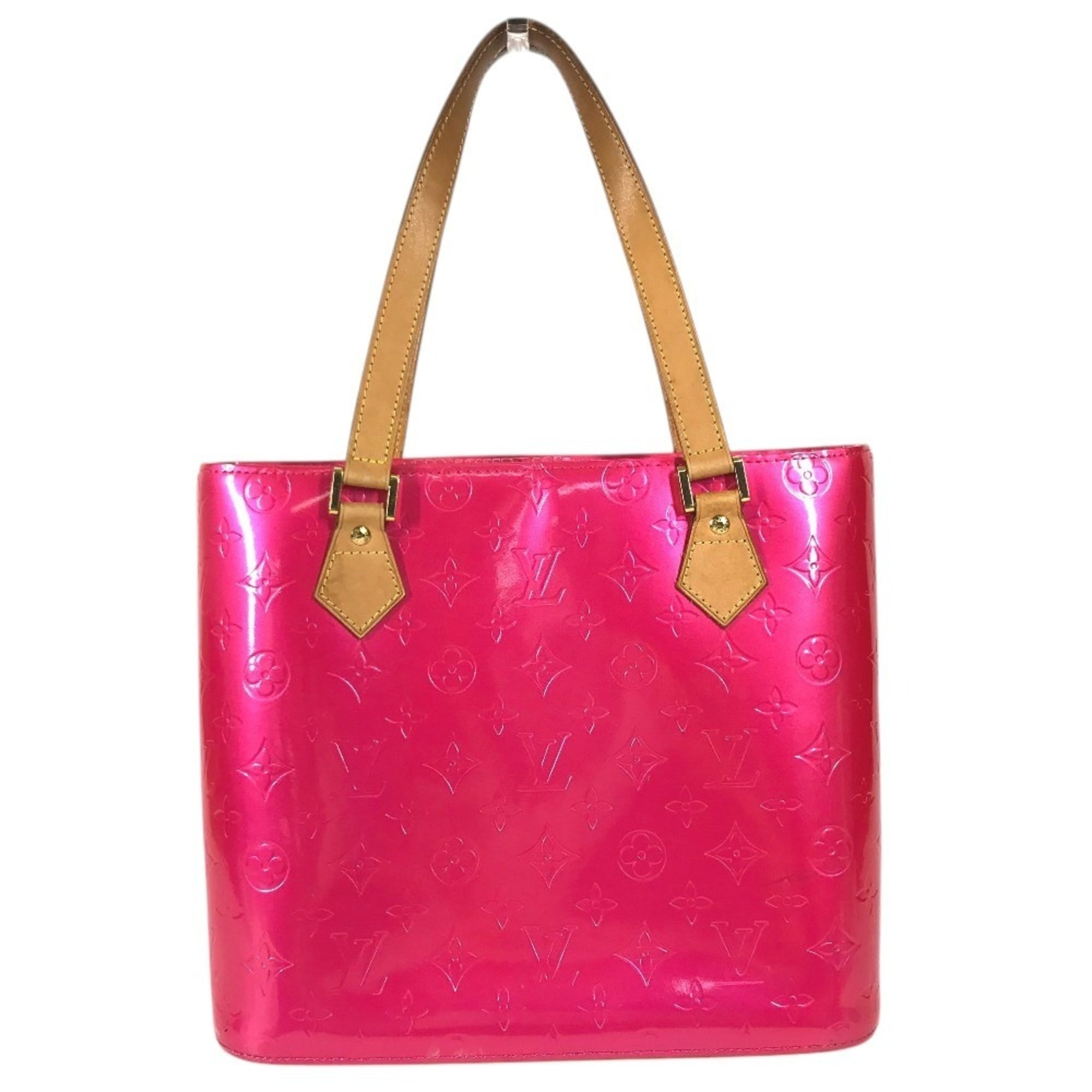 Louis Vuitton Monogram Vernis Fuchsia Pink Monogram Vernis Handbag Shoulder Bag Tote Bag (Pre-Owned)