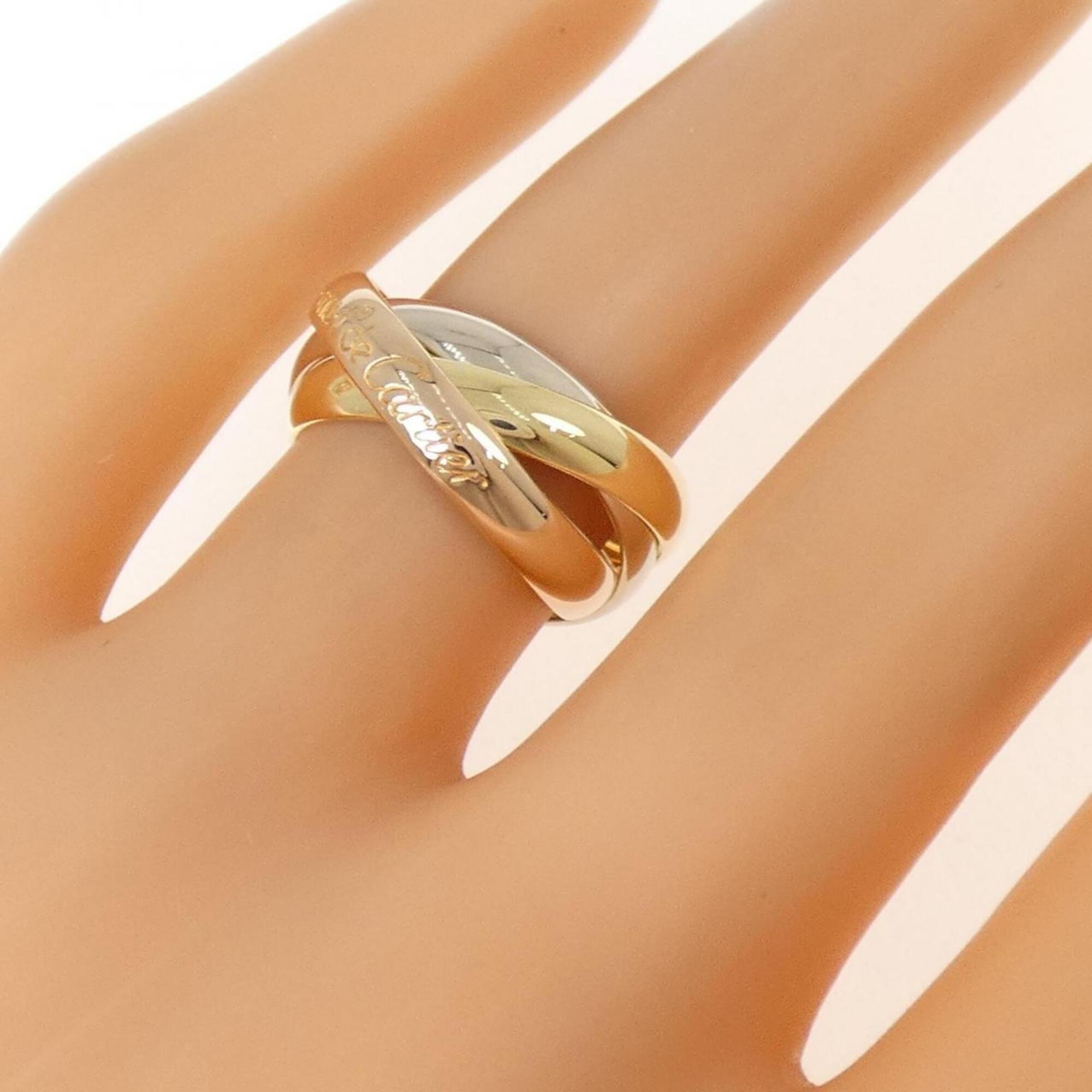 Cartier Yellow Gold (18K) Pink Gold (18K) White Gold (18K) Band Ring (Pre-Owned)