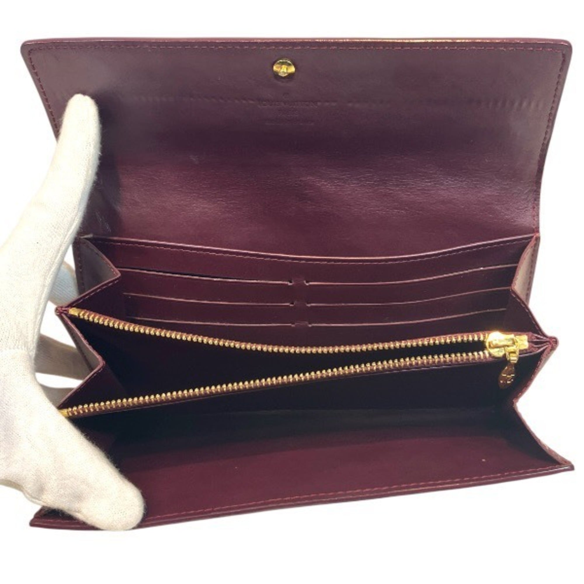 Louis Vuitton Griotte Patent Leather Coin Purse/Coin Case (Pre-Owned)