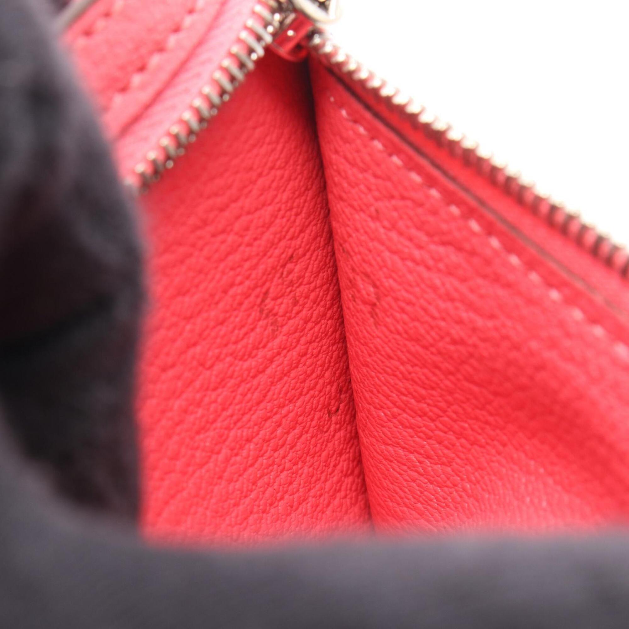 Hermes Pink Chevre Leather Wallet (Bi-Fold) (Pre-Owned)