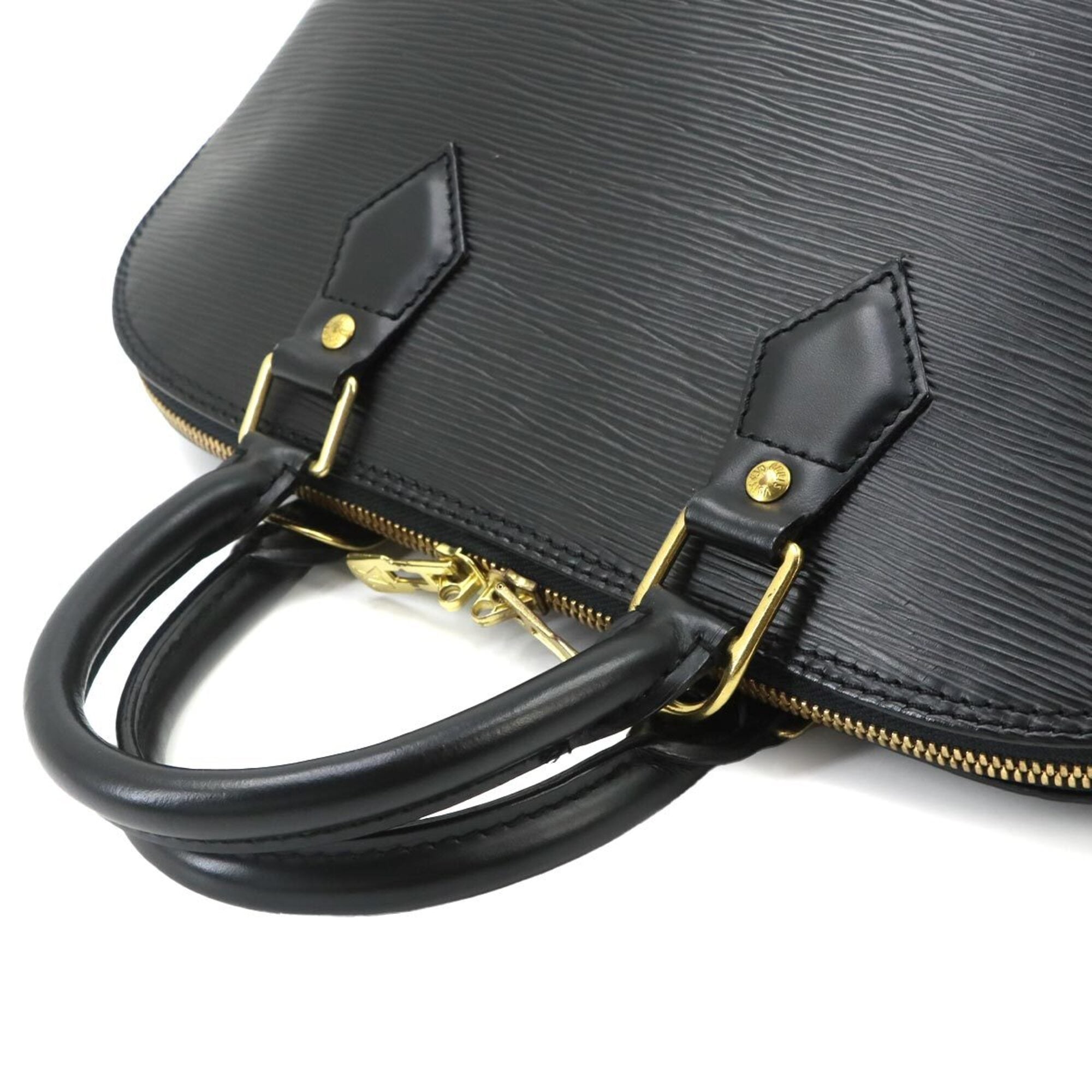 Louis Vuitton Noir Epi Leather Handbag (Pre-Owned)