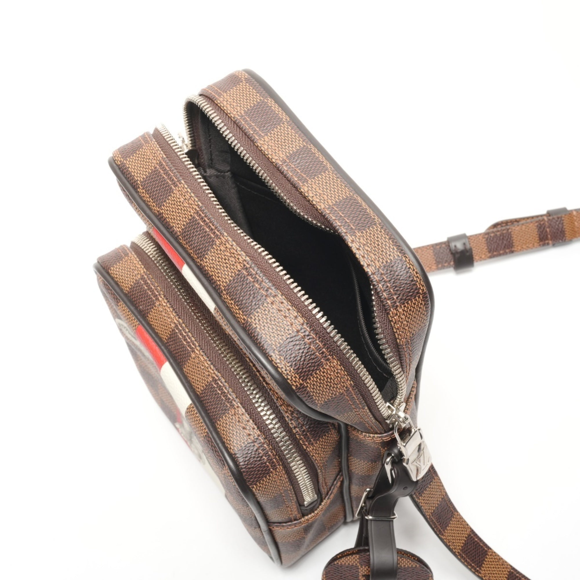 Louis Vuitton Damier Brown Damier Canvas Shoulder Bag (Pre-Owned)