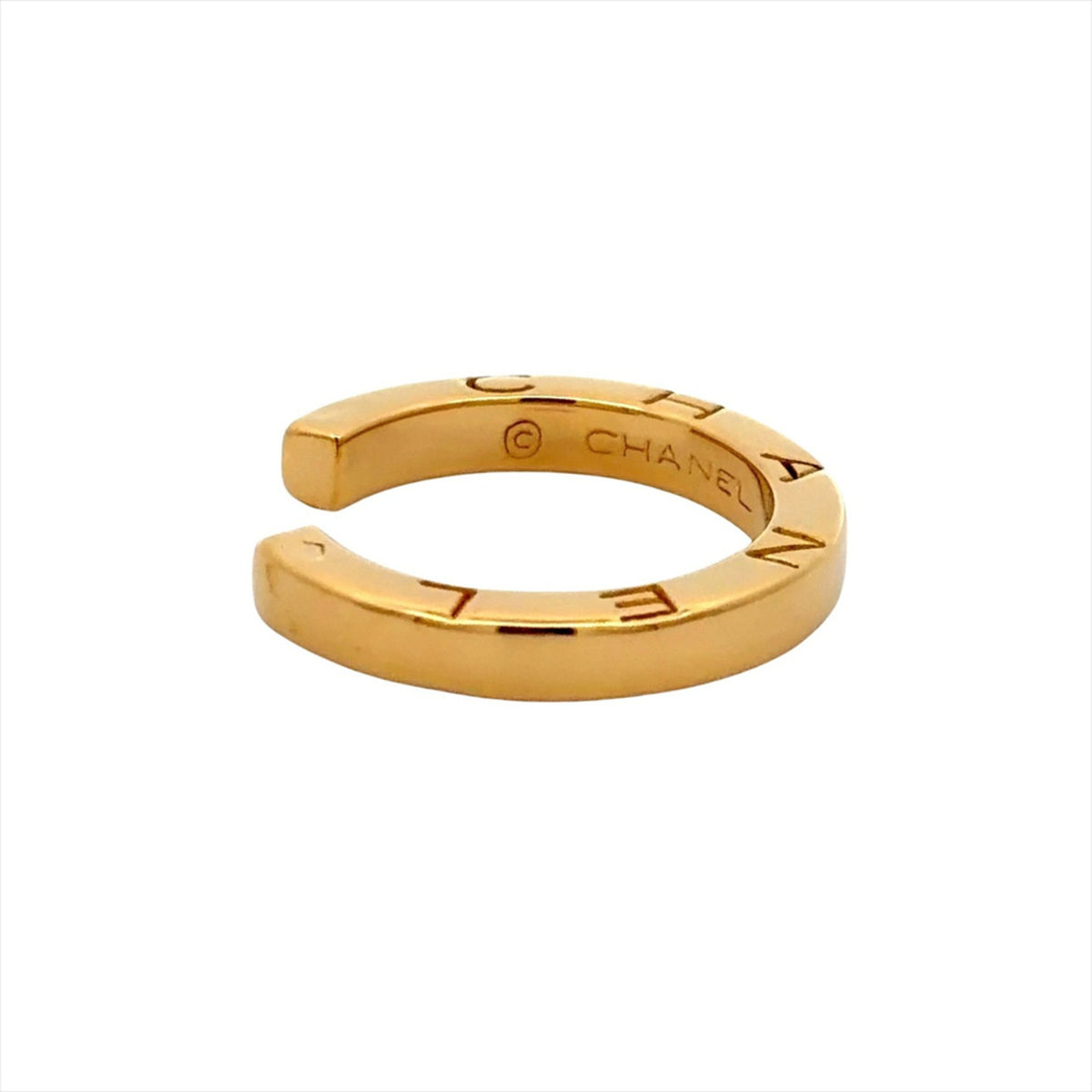 Chanel Yellow Gold Yellow Gold (18K) Band Ring (Pre-Owned)