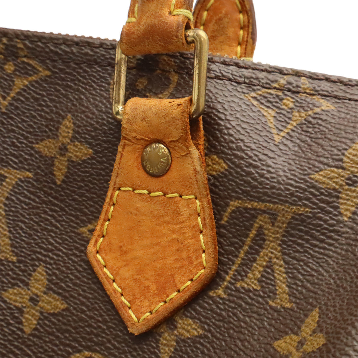 Louis Vuitton Brown Monogram Canvas Pvc Coated Canvas Handbag (Pre-Owned)