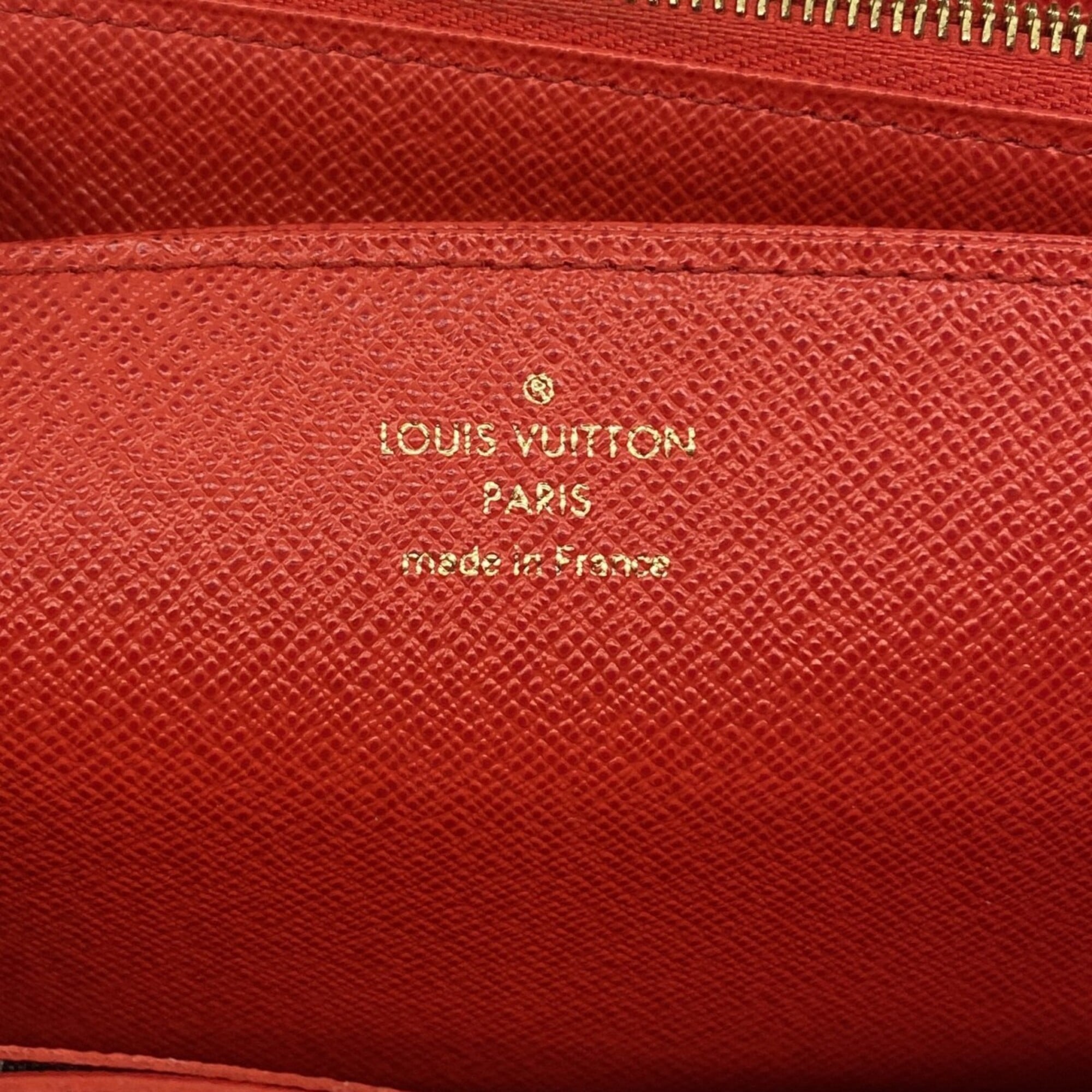 Louis Vuitton Brown Coquelicots Long Wallet (Bi-Fold) (Pre-Owned)