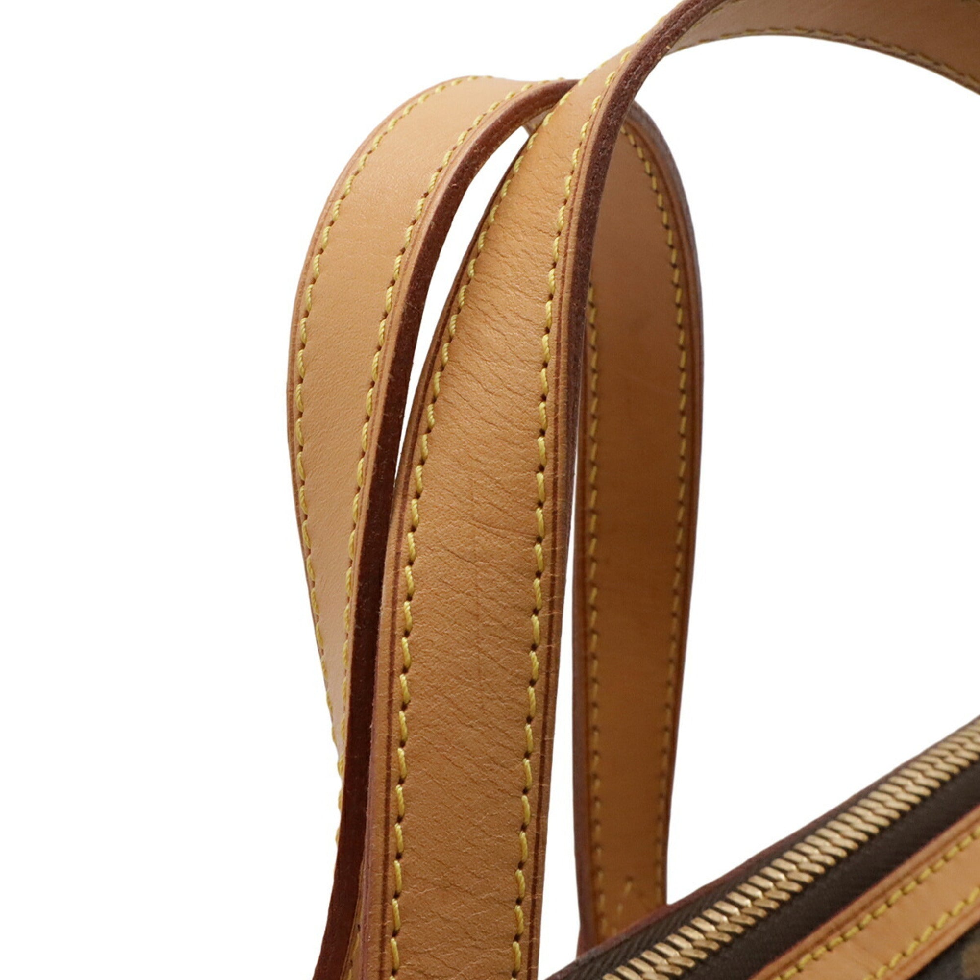 Louis Vuitton Brown Monogram Canvas Pvc Coated Canvas Handbag Shoulder Bag Tote Bag (Pre-Owned)