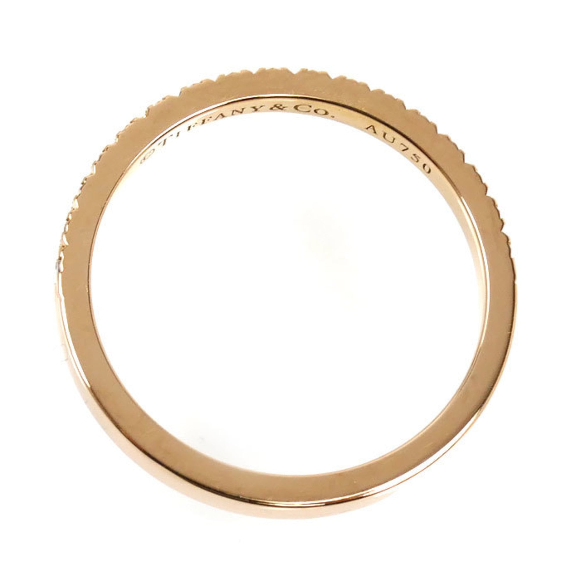 Tiffany Pink Gold (18K) Band Ring (Pre-Owned)