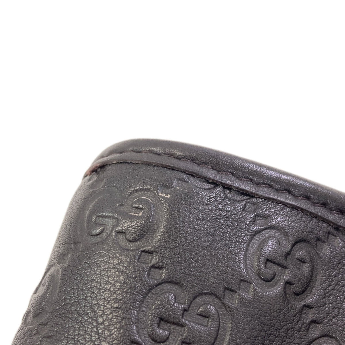Gucci Black Leather Tote Bag (Pre-Owned)