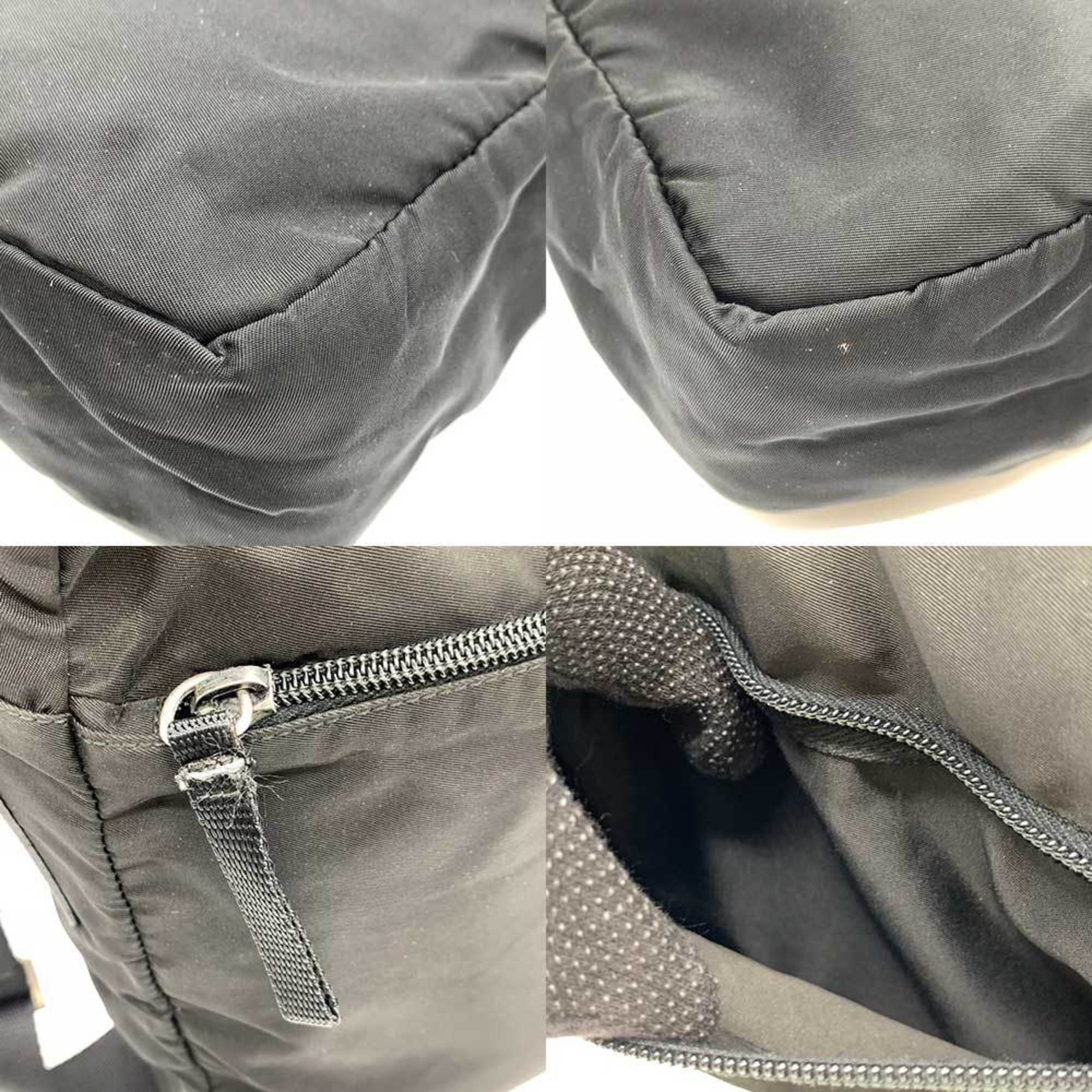 Prada Black Nylon Shoulder Bag (Pre-Owned)