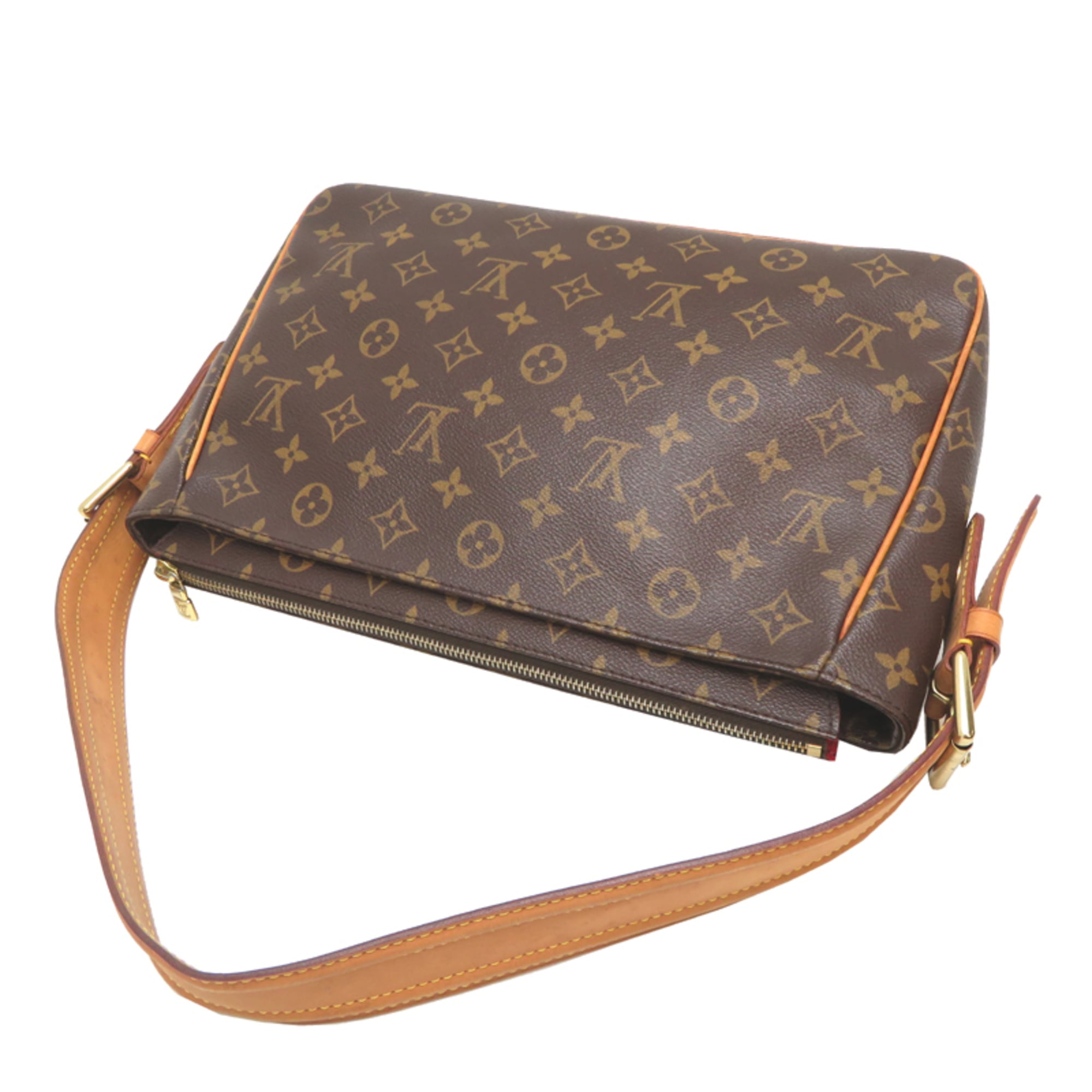 Louis Vuitton Brown Monogram Shoulder Bag (Pre-Owned)