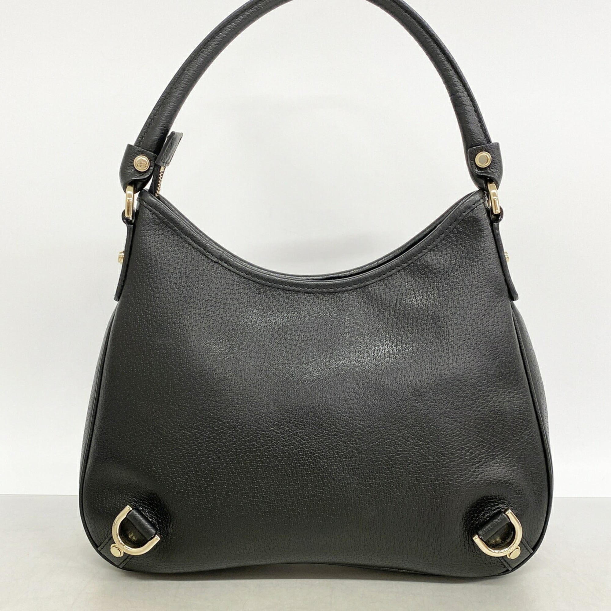 Gucci Black Leather Shoulder Bag (Pre-Owned)
