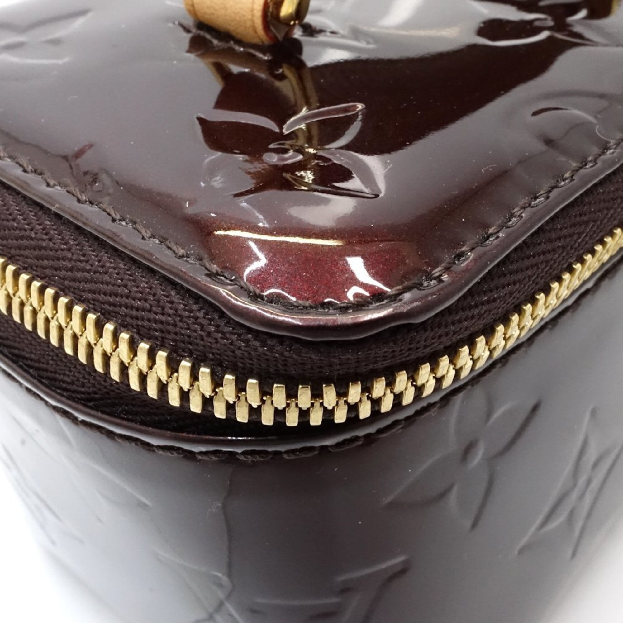 Louis Vuitton Amarante Monogram Vernis Pouch (Pre-Owned)