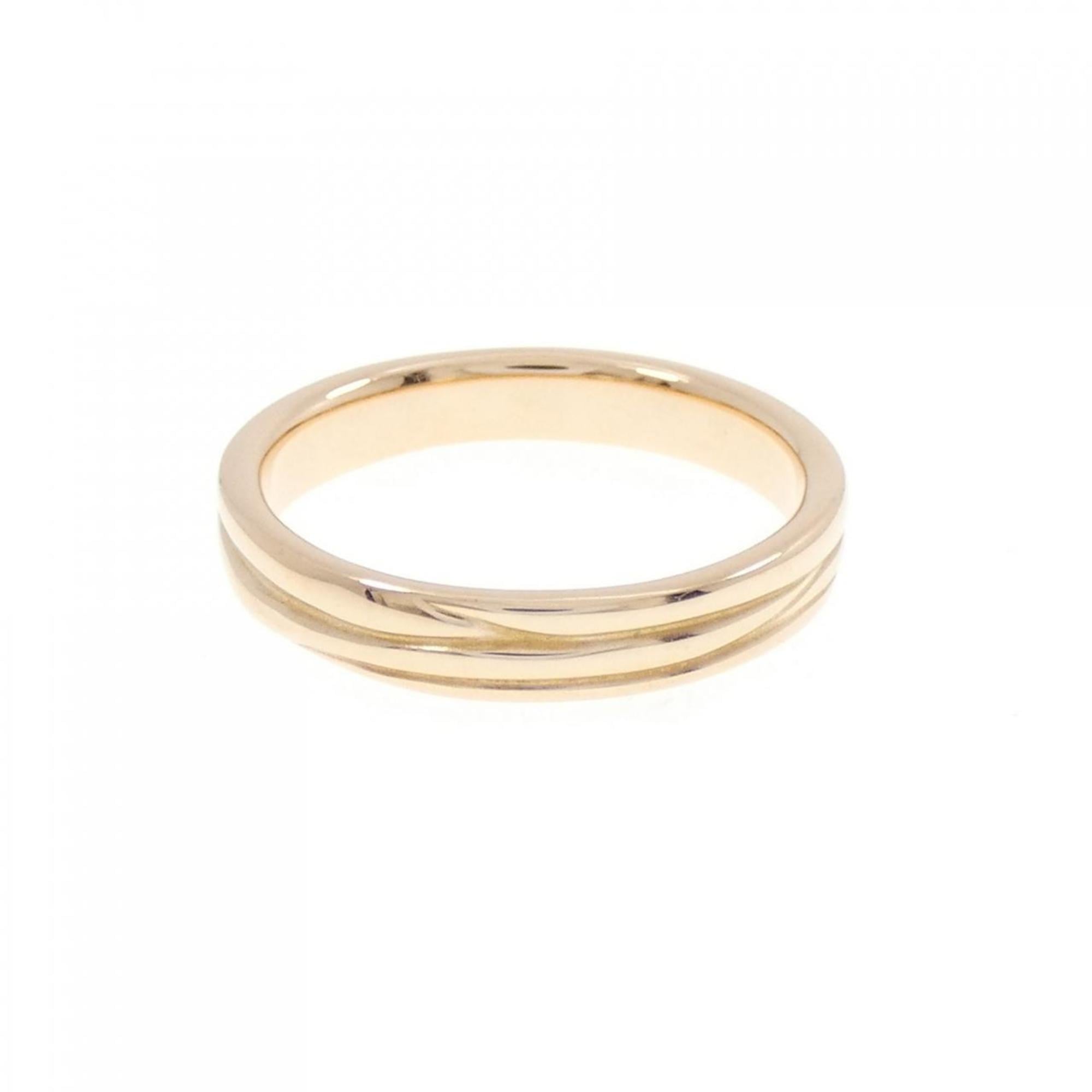 Louis Vuitton Pink Gold (18K) Band Ring (Pre-Owned)