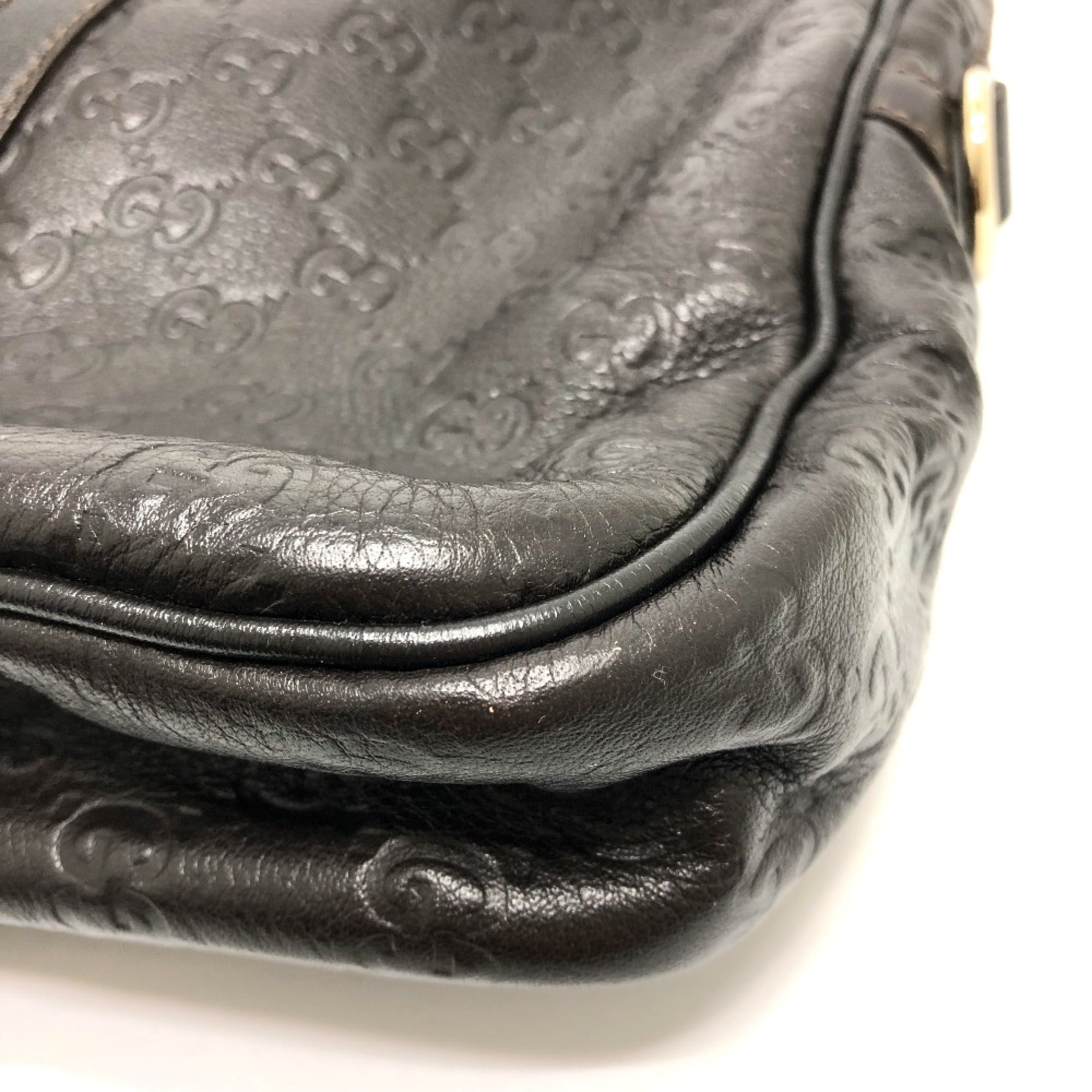 Gucci Brown Leather Briefcase (Pre-Owned)