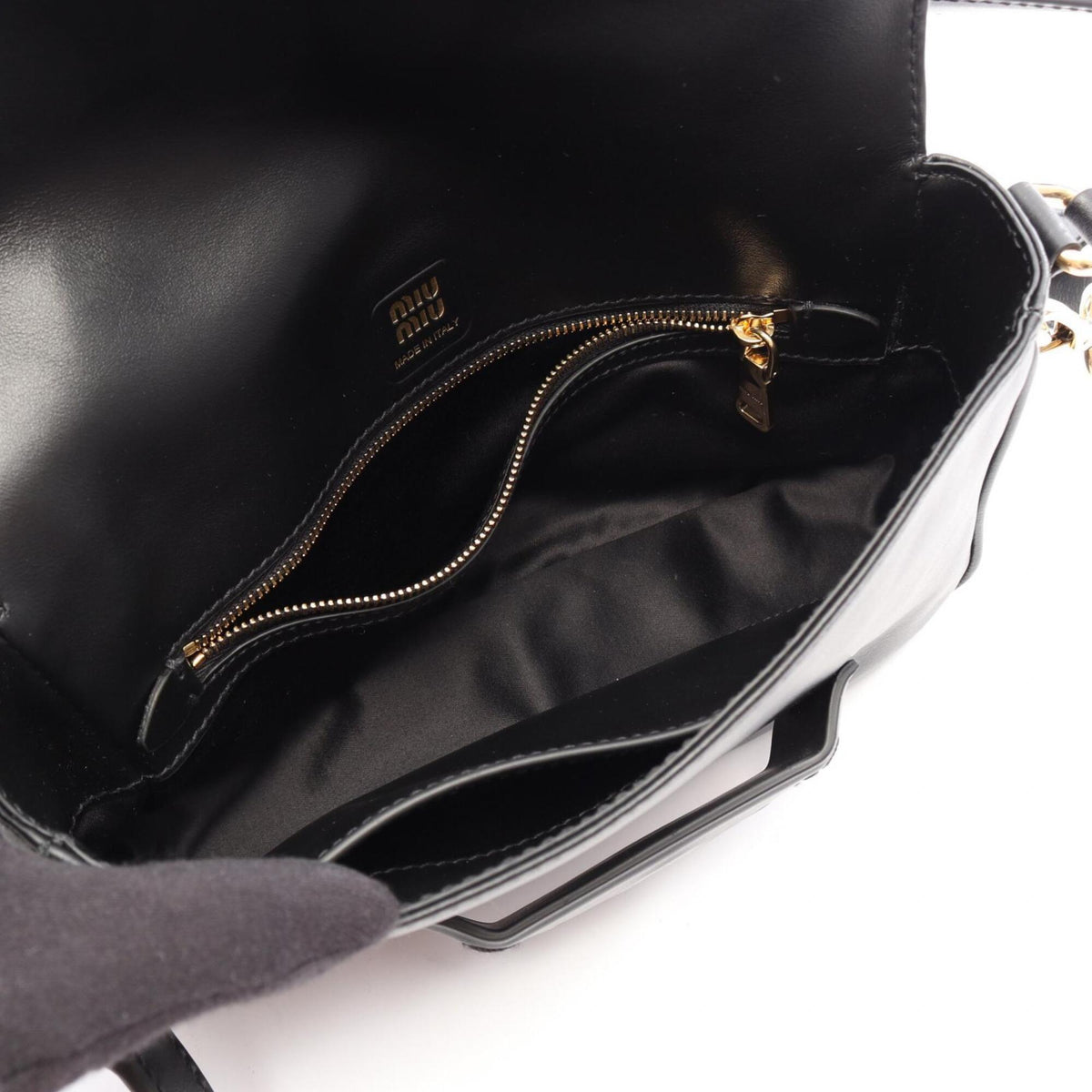 Miu Miu Black Leather Handbag (Pre-Owned)