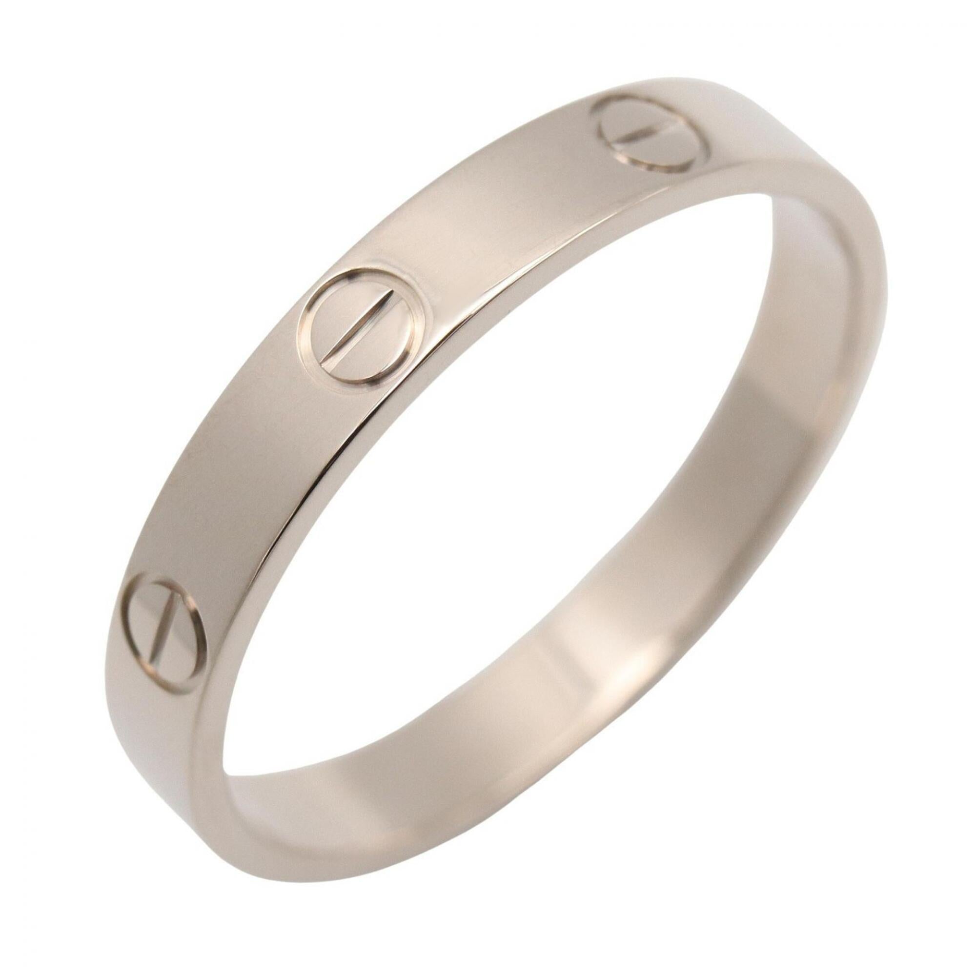 Cartier White Gold White Gold (18K) Band Ring (Pre-Owned)