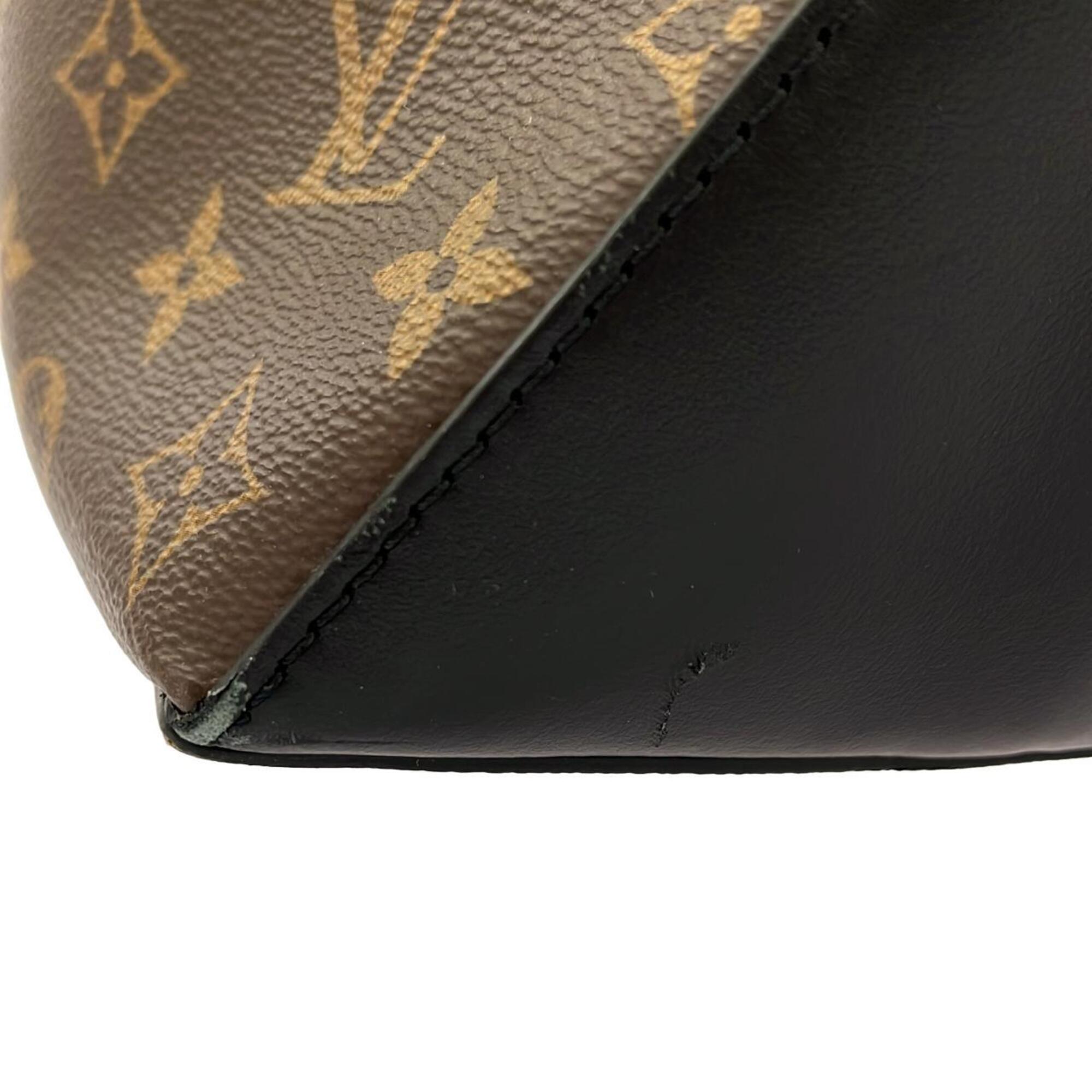 Louis Vuitton Marron Coated Canvas Handbag (Pre-Owned)