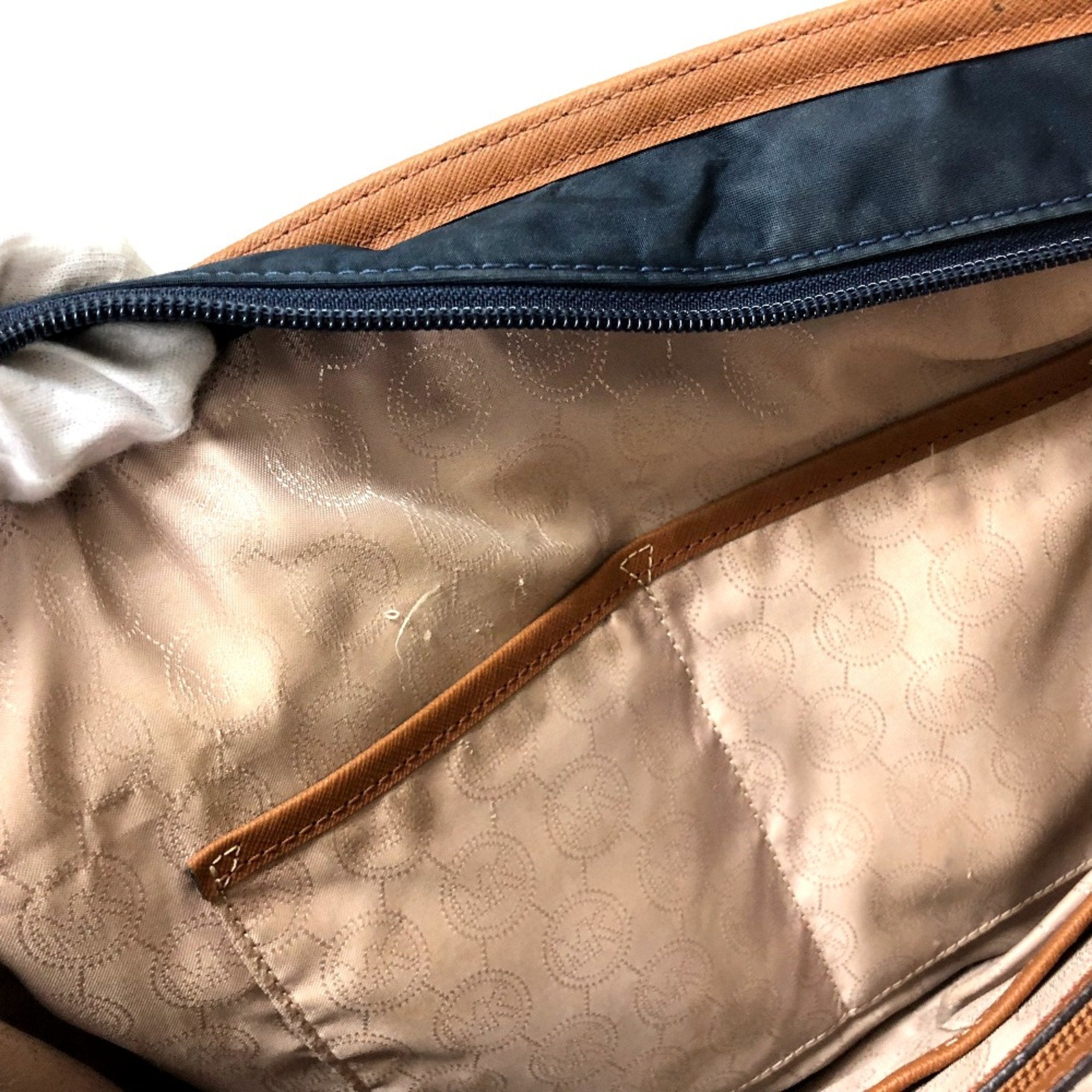 Michael Kors Navy Other Shoulder Bag (Pre-Owned)