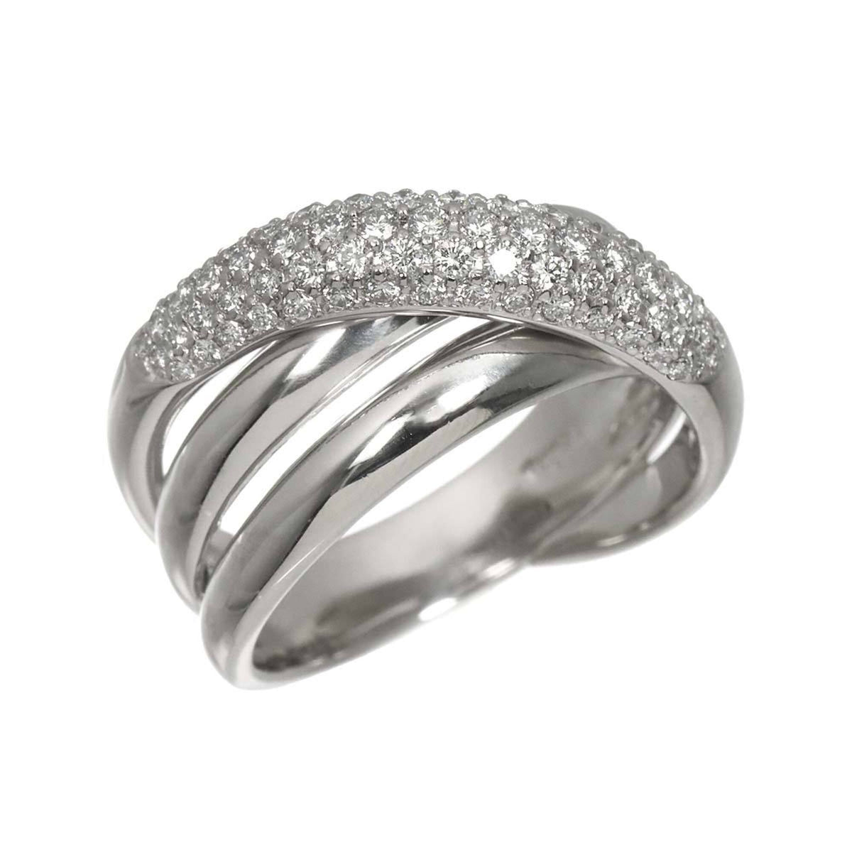 Celine Platinum 900 Band Ring (Pre-Owned)