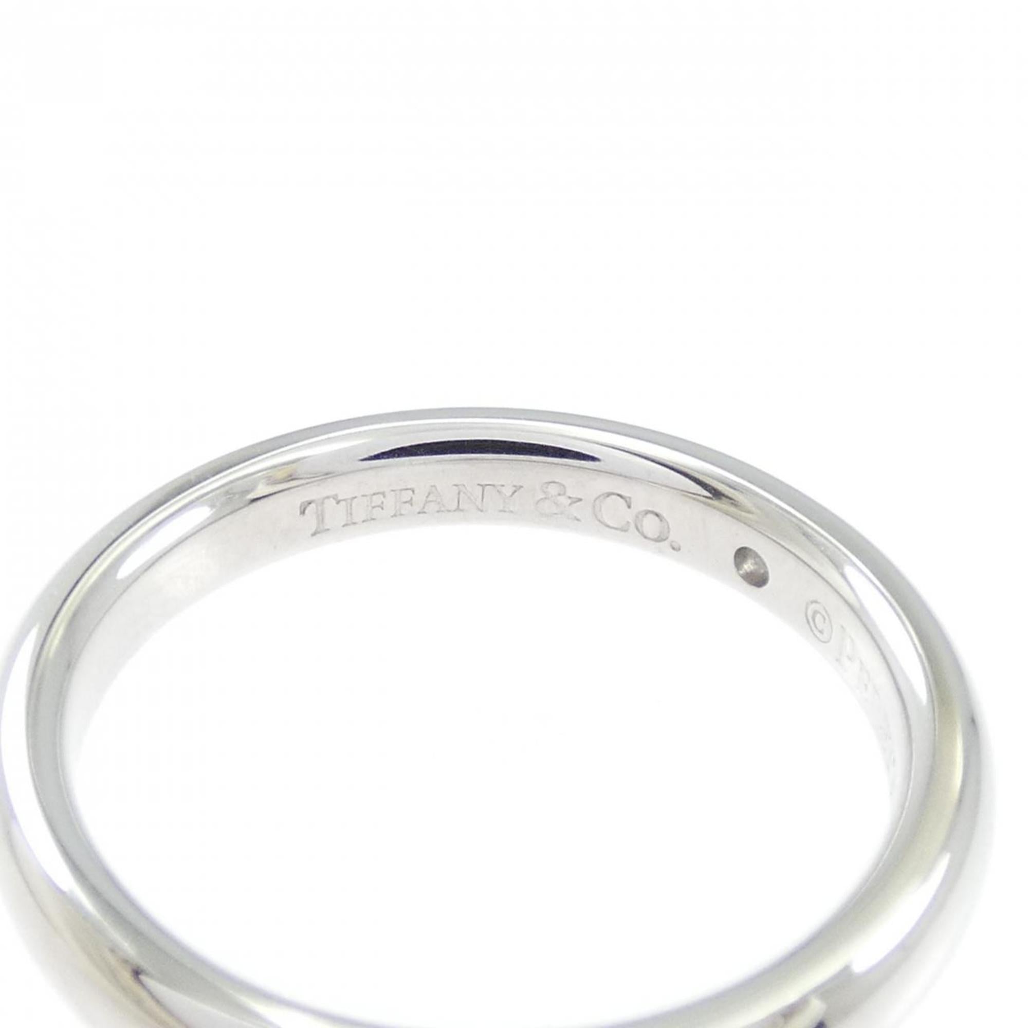 Tiffany Platinum Platinum 950 Band Ring (Pre-Owned)