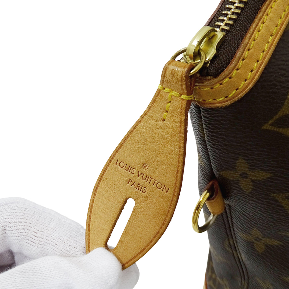 Louis Vuitton Brown Monogram Canvas Handbag (Pre-Owned)